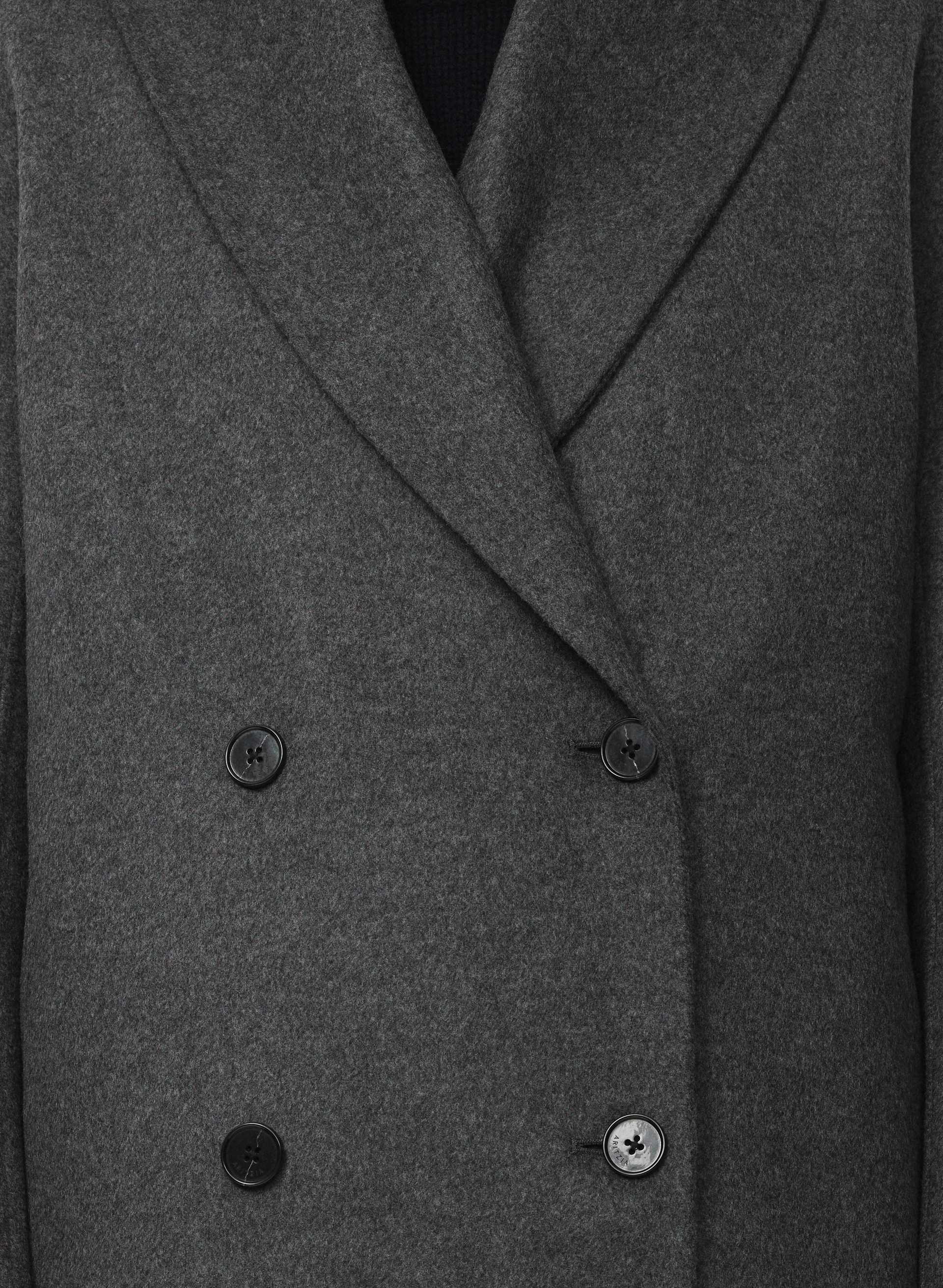 THE MEZZANINE DOUBLE-FACED COAT | Aritzia