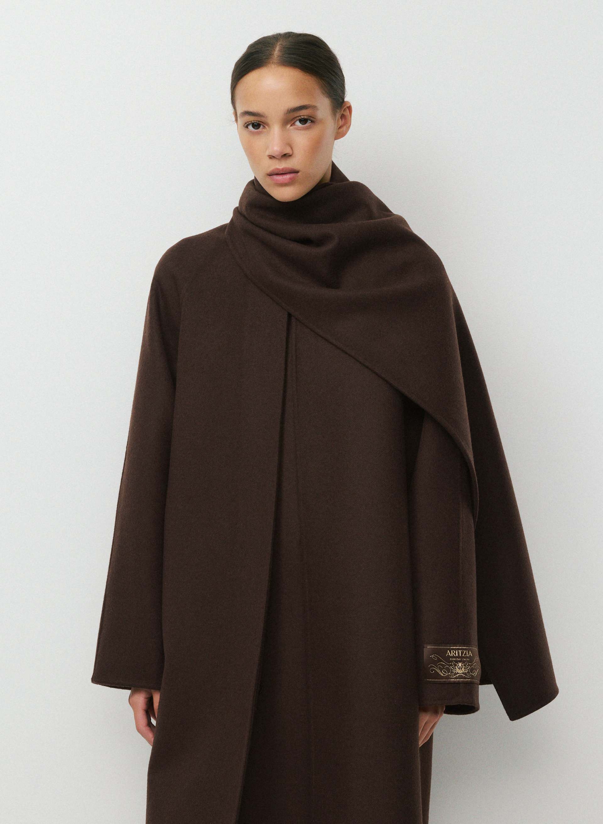 THE EMBRACE DOUBLE-FACED COAT | Aritzia