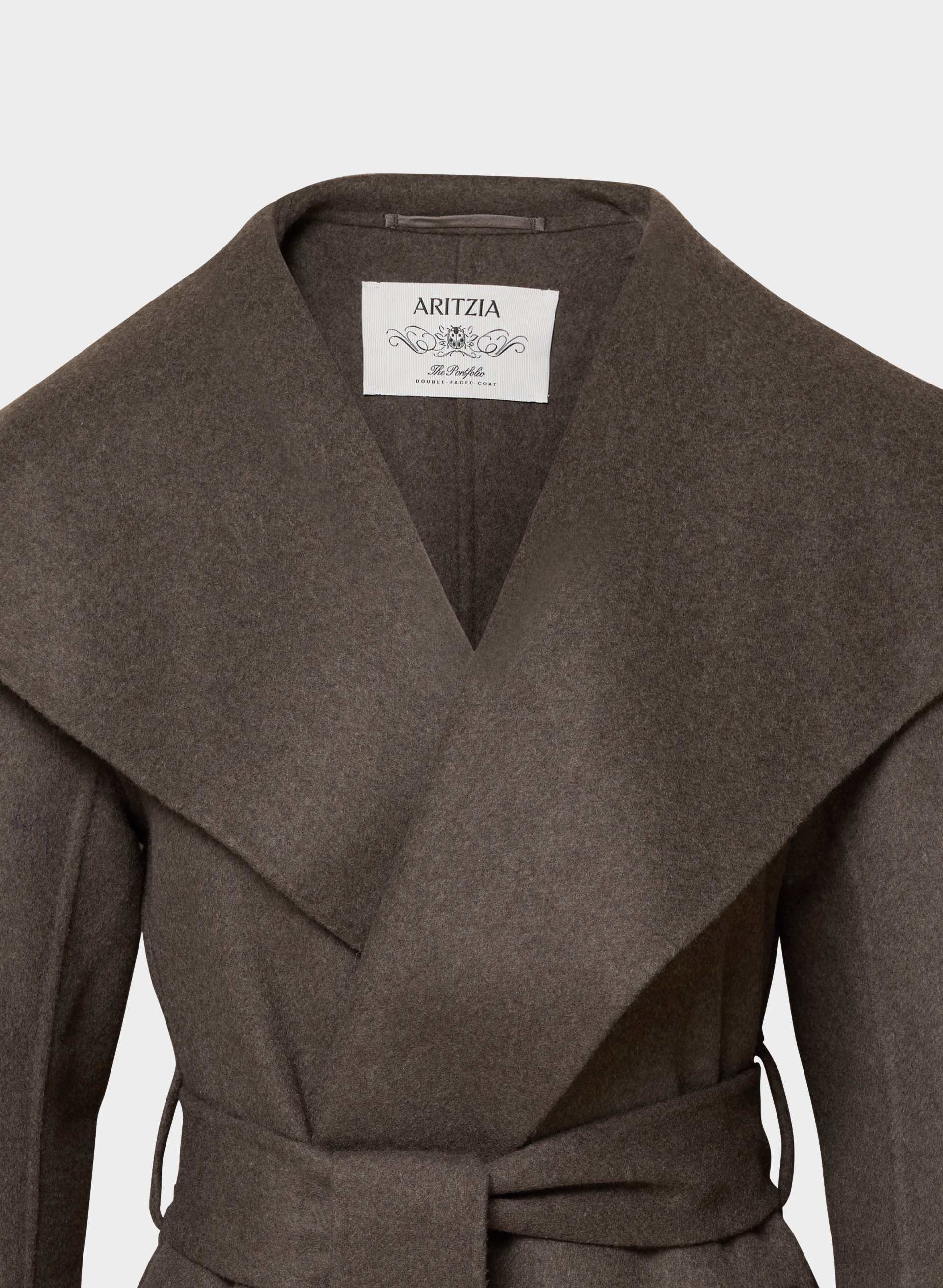 THE PORTFOLIO DOUBLE-FACED COAT | Aritzia