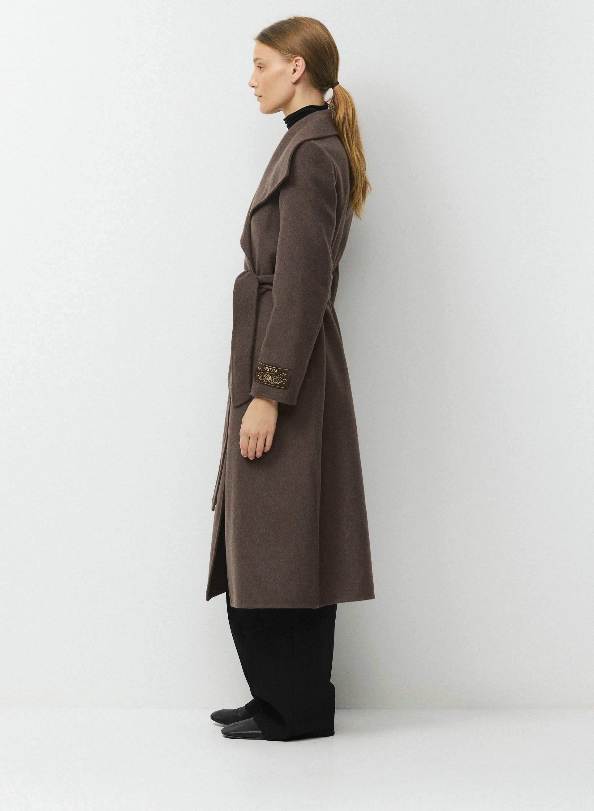 THE PORTFOLIO DOUBLE-FACED COAT | Aritzia