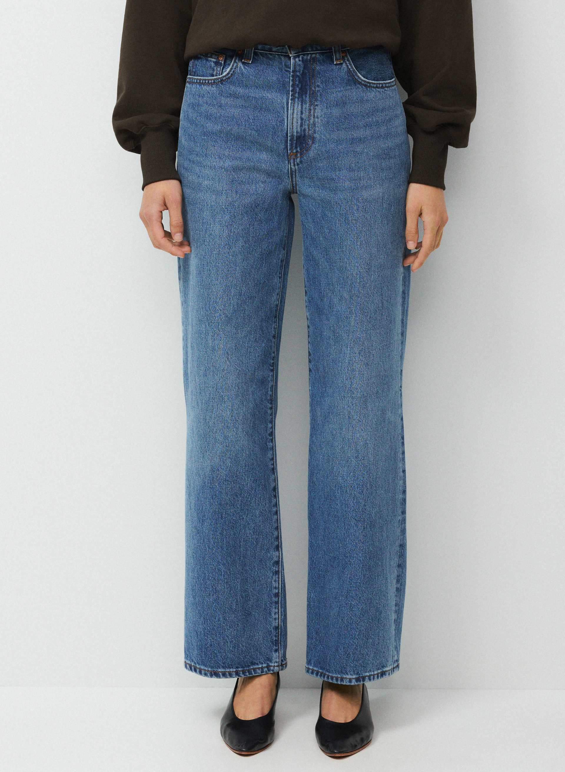 THE FARRAH HI-RISE WIDE JEAN | Aritzia