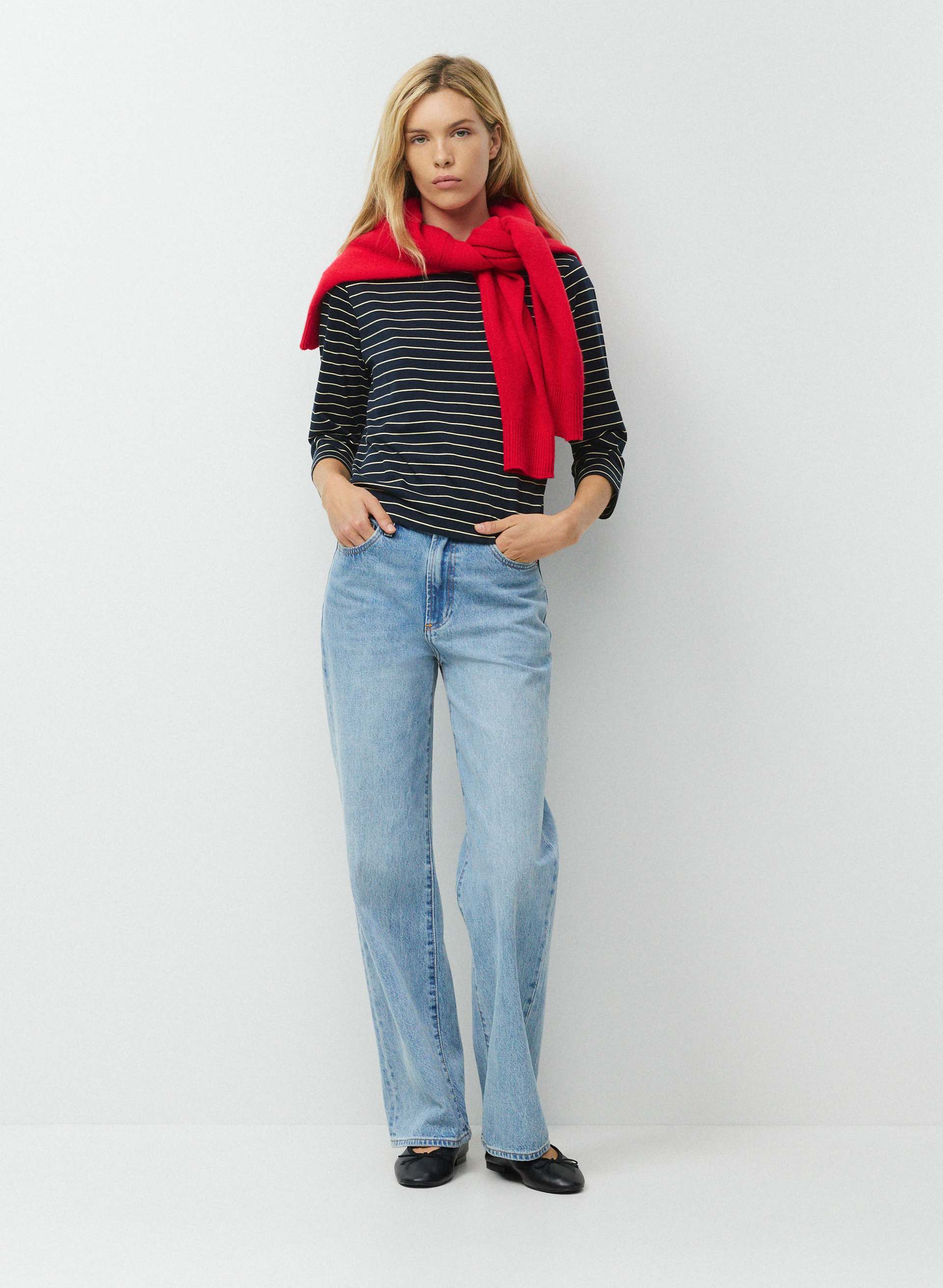 THE FARRAH HI-RISE WIDE JEAN | Aritzia