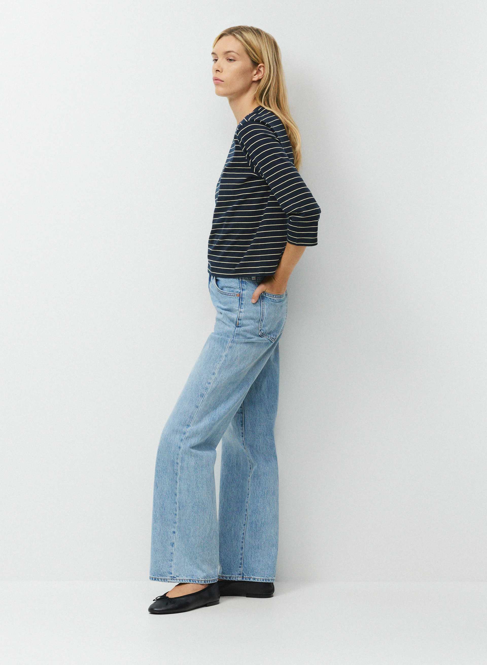 THE FARRAH HI-RISE WIDE JEAN | Aritzia