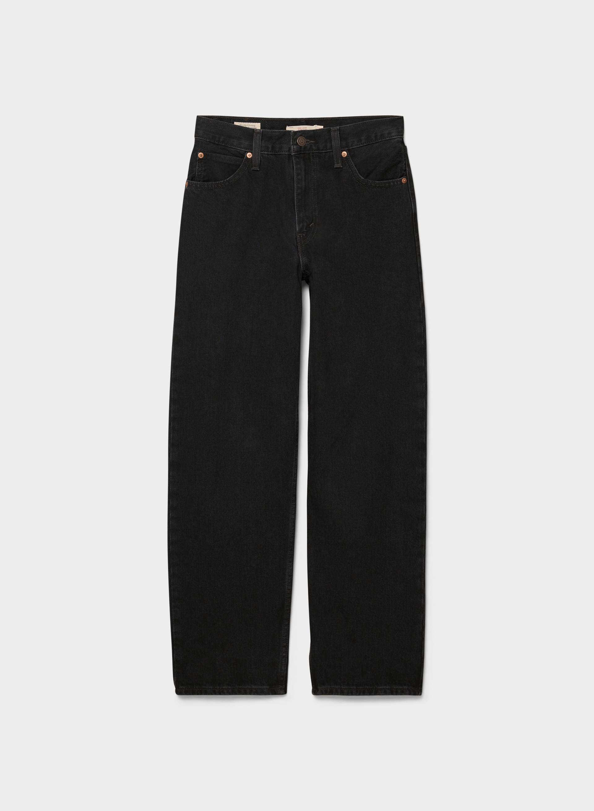 LEVI'S DAD JEAN - Non-stretch high-rise, straight-leg dad jeans made with 100% cotton. 