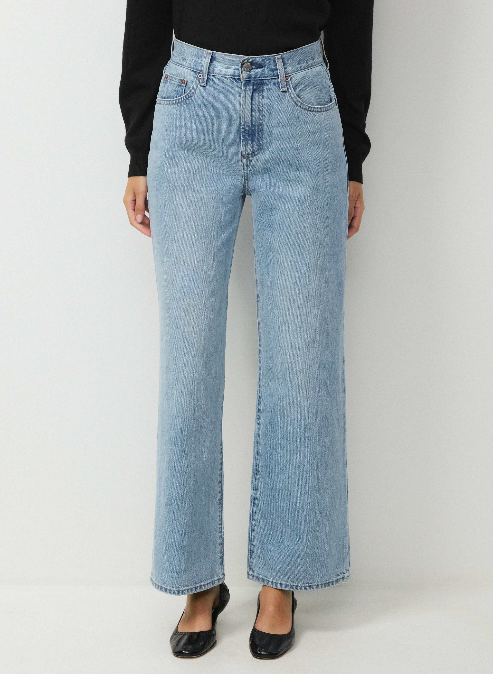 THE FARRAH HI-RISE WIDE JEAN | Aritzia