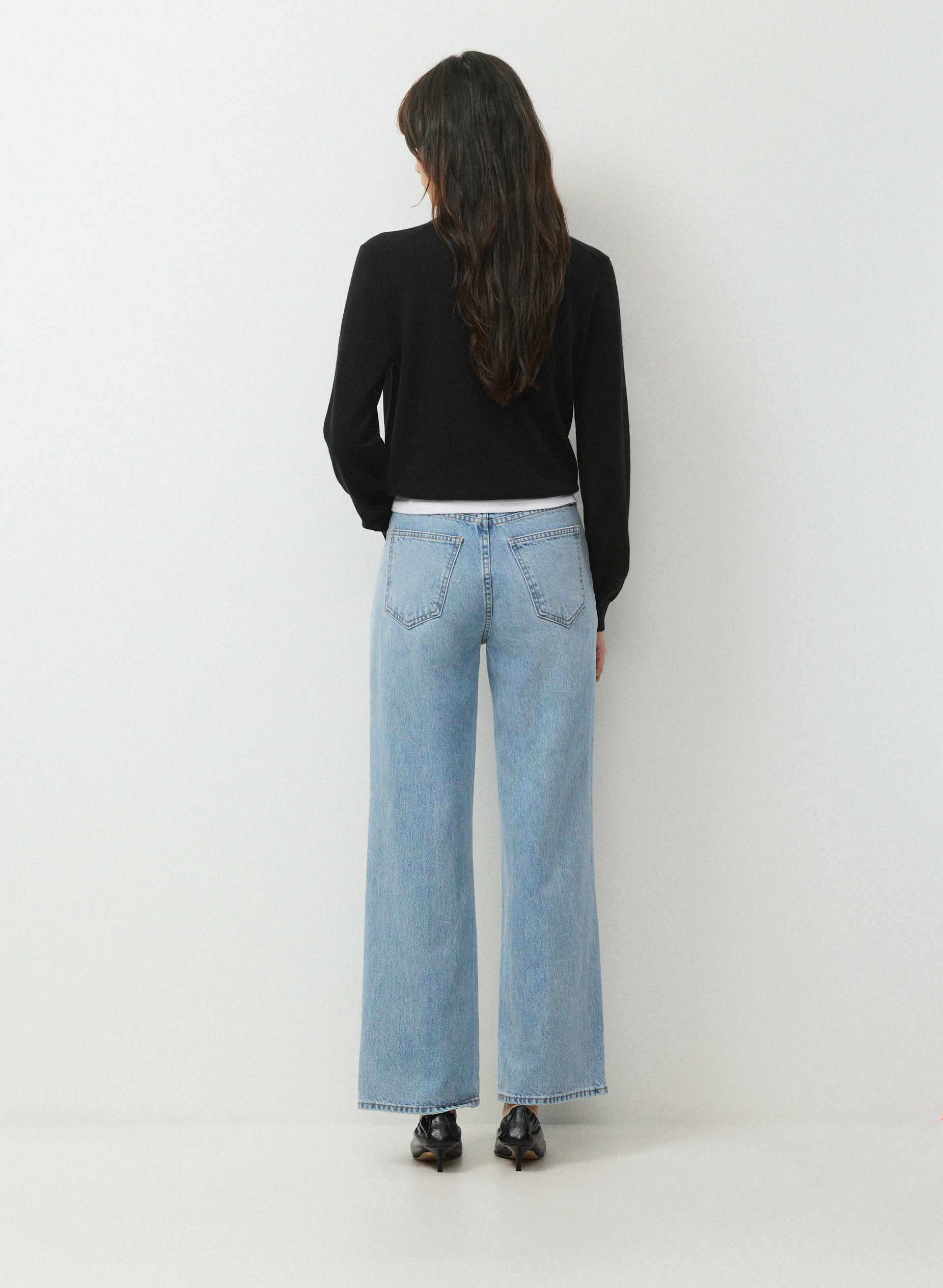 THE FARRAH HI-RISE WIDE JEAN | Aritzia