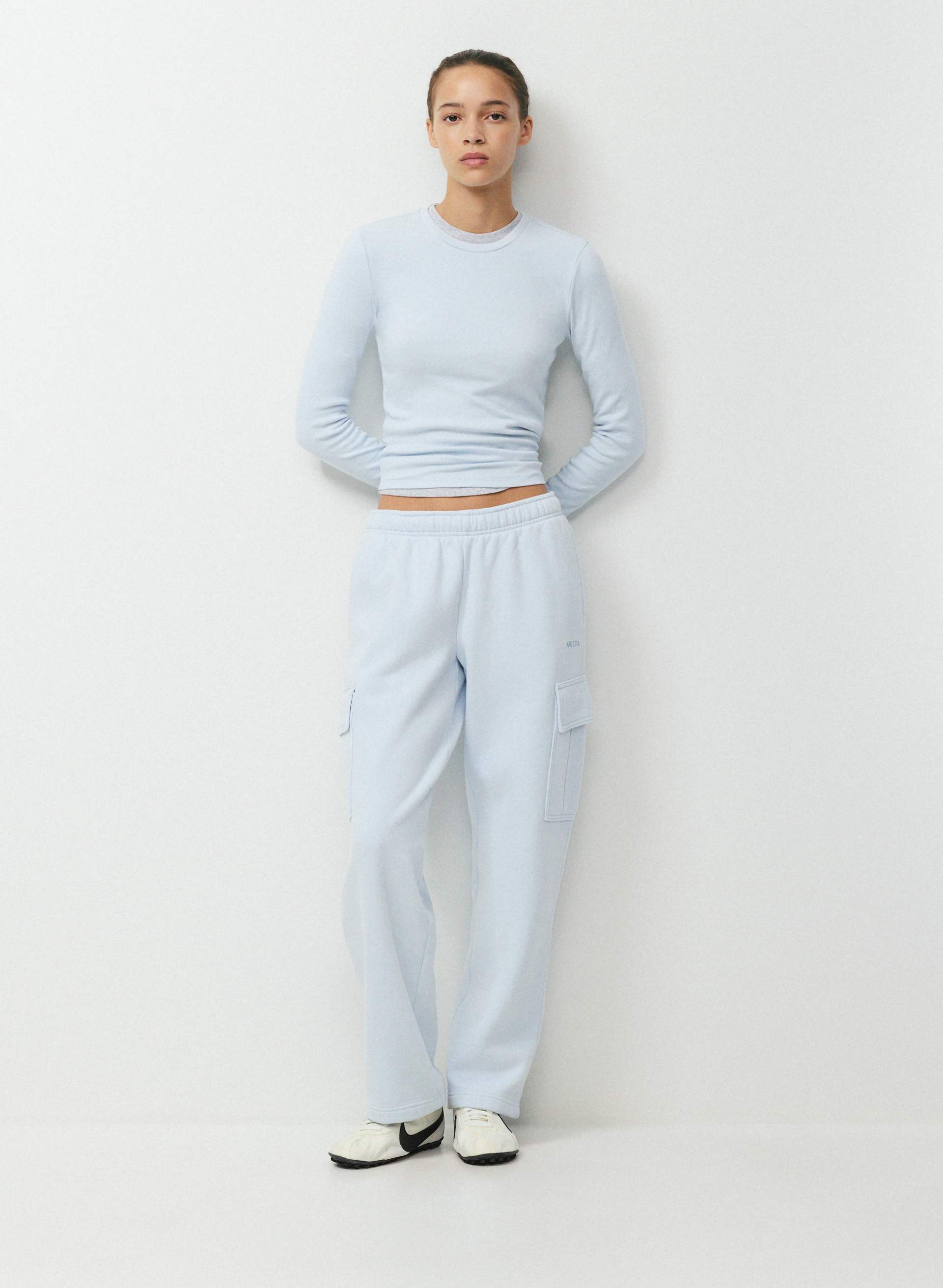 COZY SWEATFLEECE MEGA CARGO™ SWEATPANT - The original oversized wide-leg fleece cargo sweatpants. 