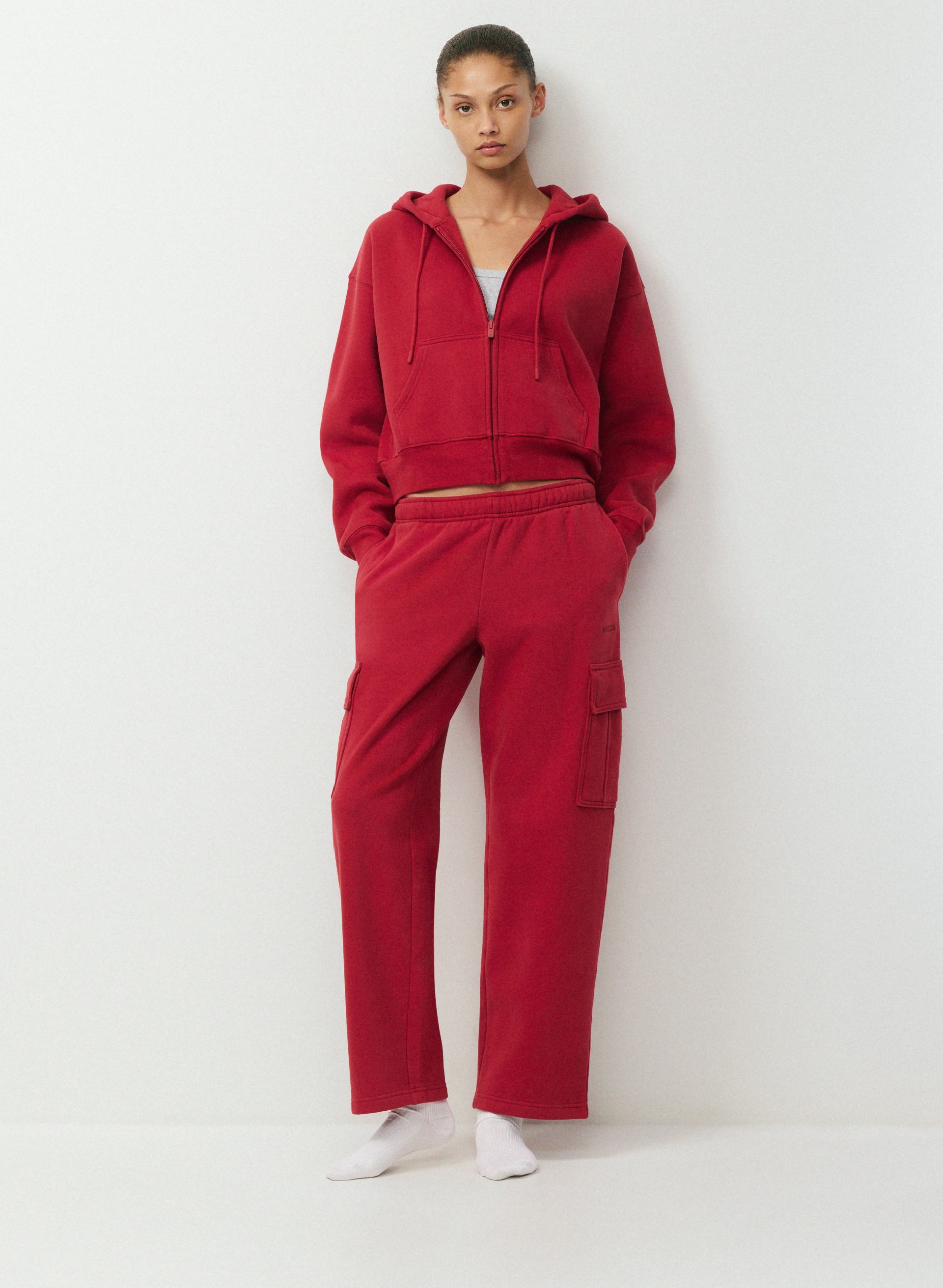 COZY SWEATFLEECE MEGA CARGO™ SWEATPANT - The original oversized wide-leg fleece cargo sweatpants. 