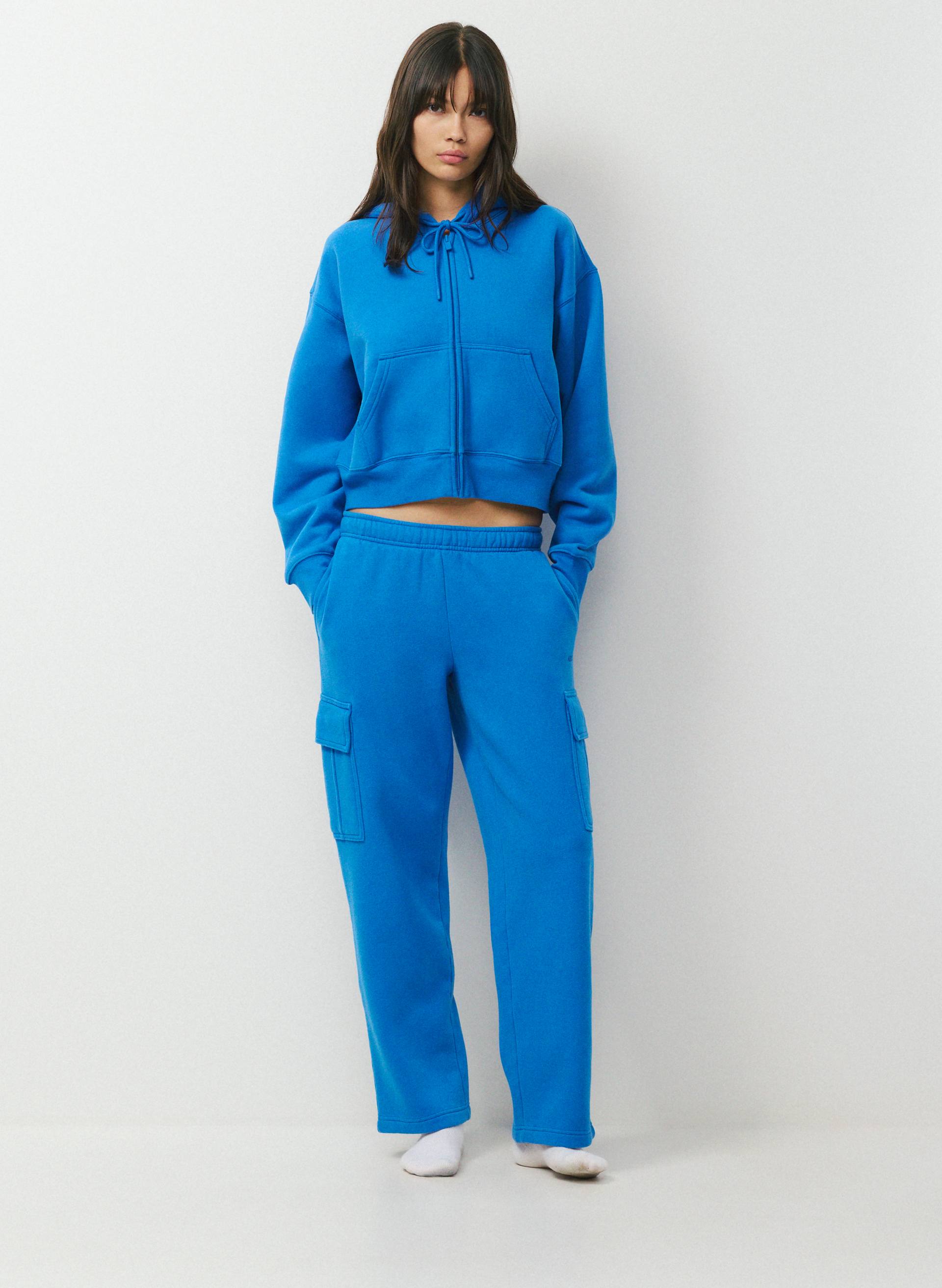 COZY SWEATFLEECE MEGA CARGO™ SWEATPANT - The original oversized wide-leg fleece cargo sweatpants. 