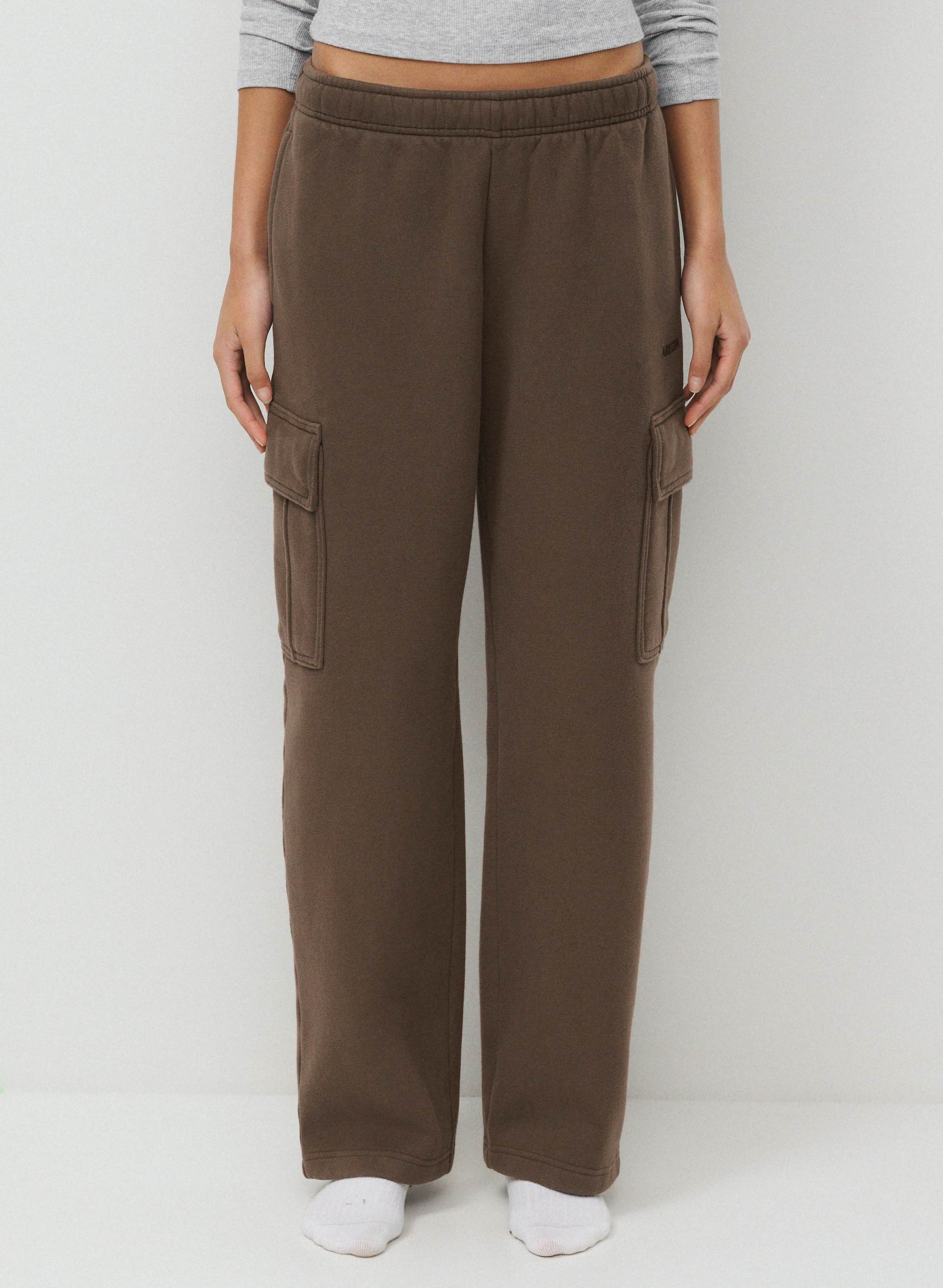 PANTALON MEGA CARGO™ - MOLLETON DOUILLET - Le pantalon molletonné cargo surdimensionné à jambe large original. 