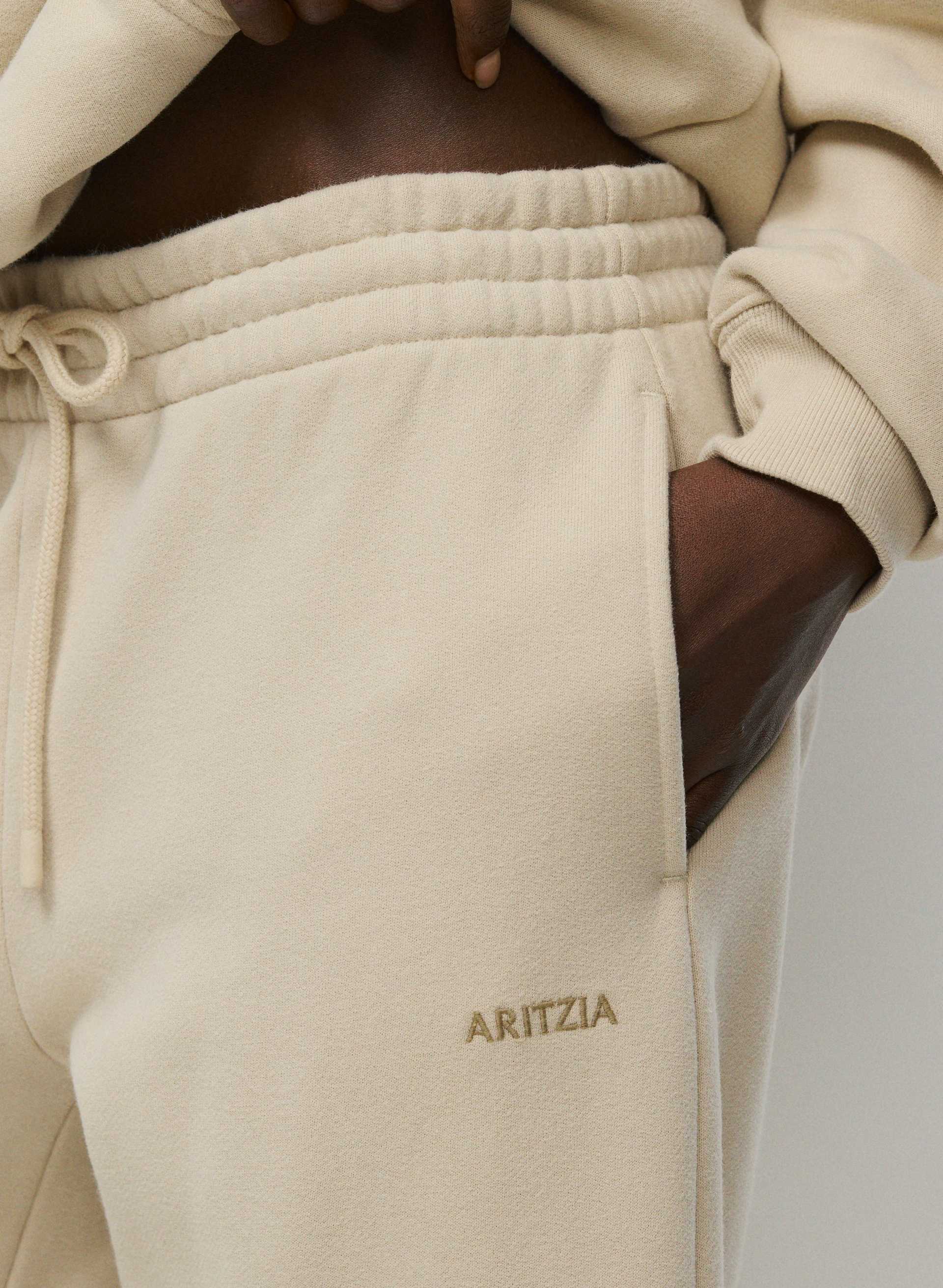 COZY SWEATFLEECE BOYFRIEND WIDE SWEATPANT | Aritzia