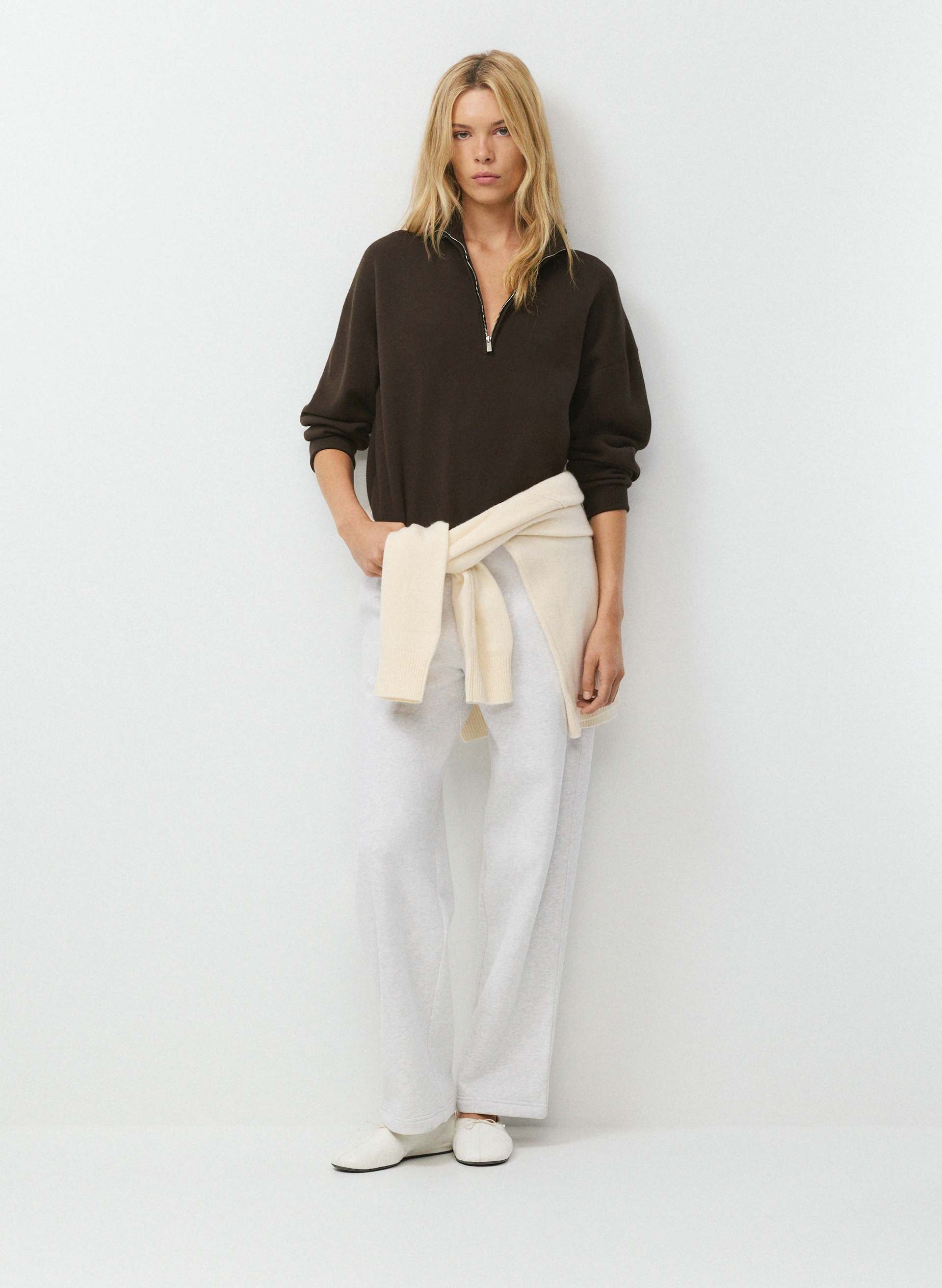 Cozy Sweatfleece Boyfriend Wide Sweatpant