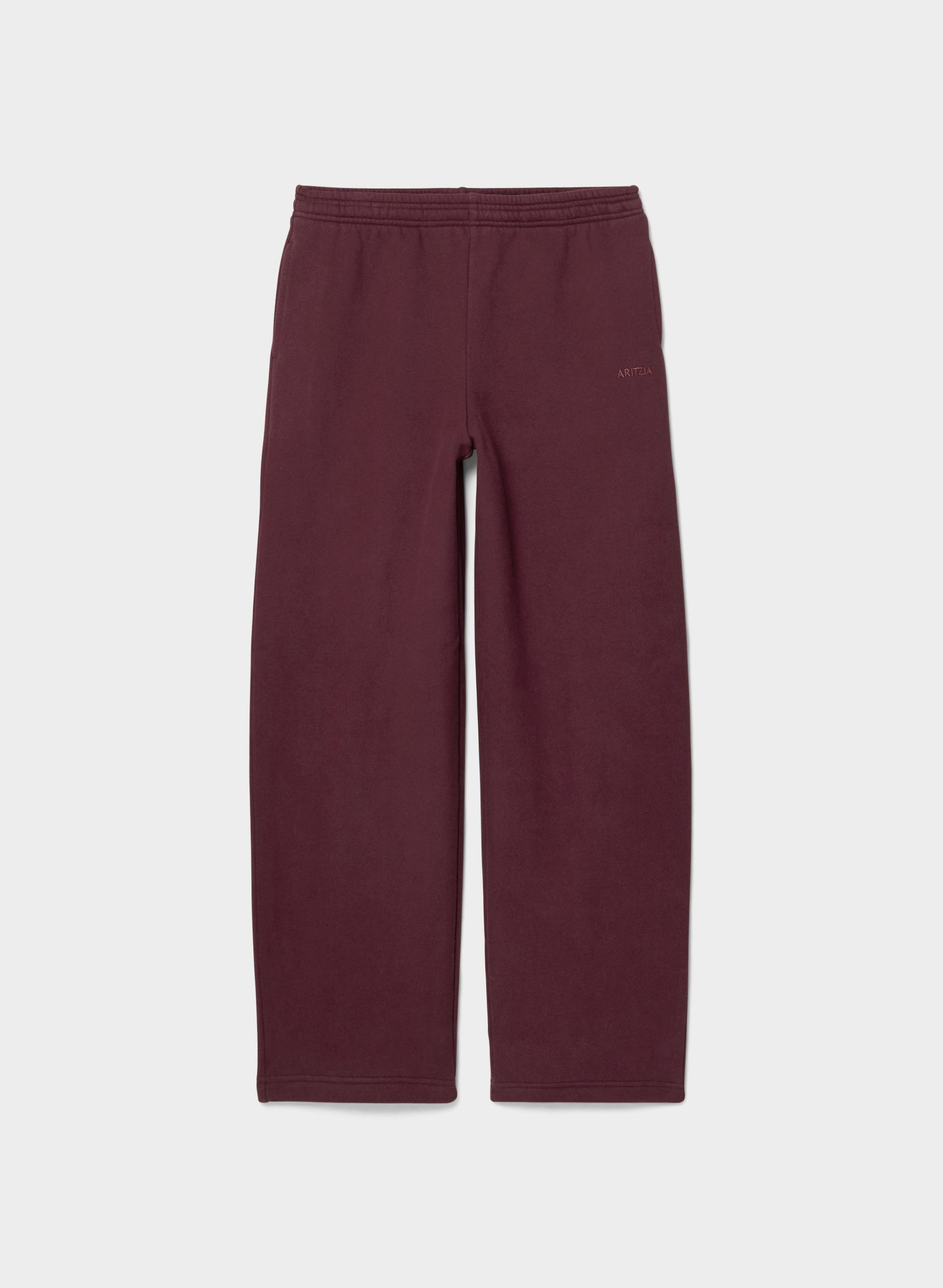 COZY SWEATFLEECE BOYFRIEND BARREL SWEATPANT | Aritzia
