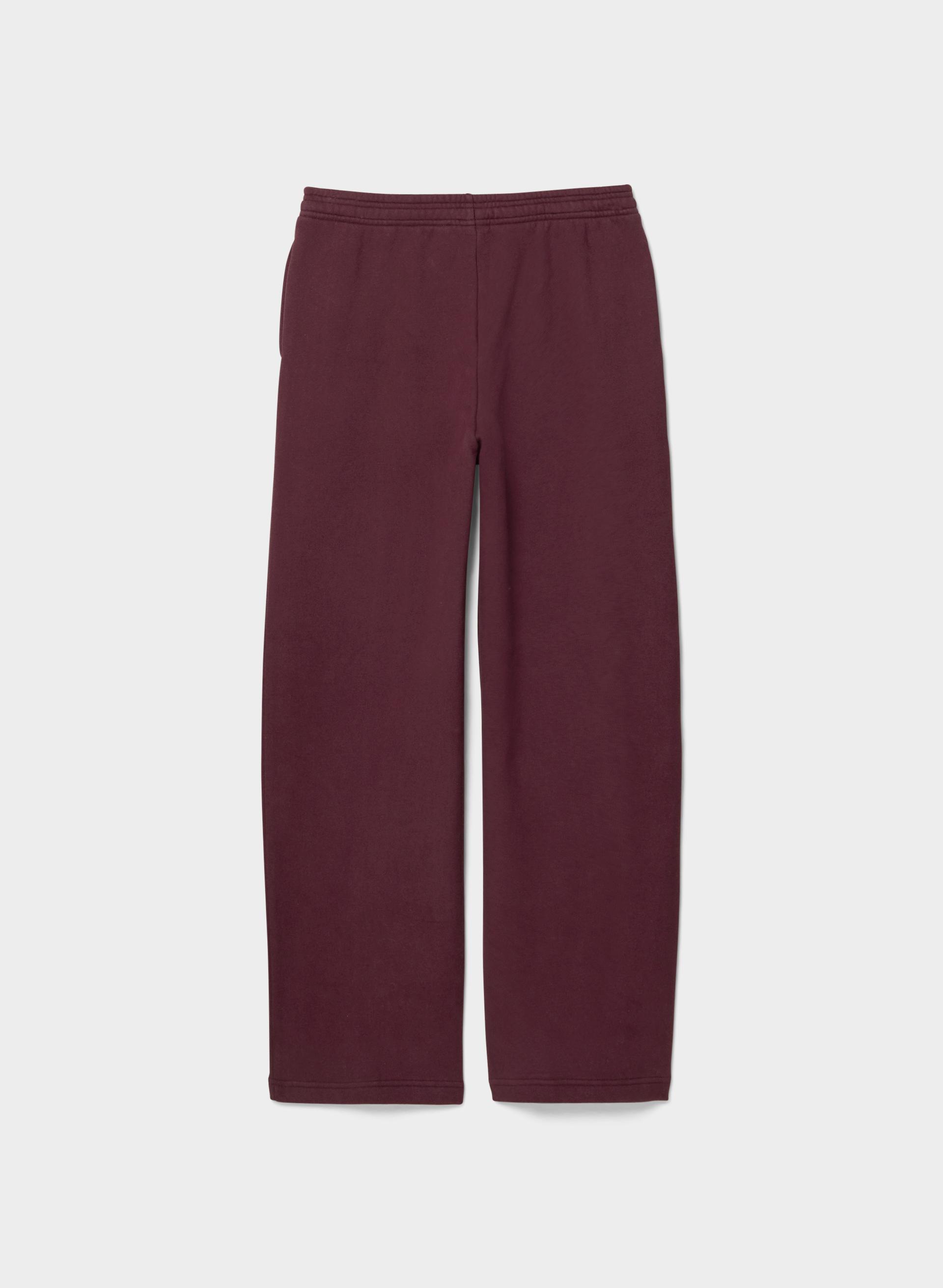COZY SWEATFLEECE BOYFRIEND BARREL SWEATPANT | Aritzia