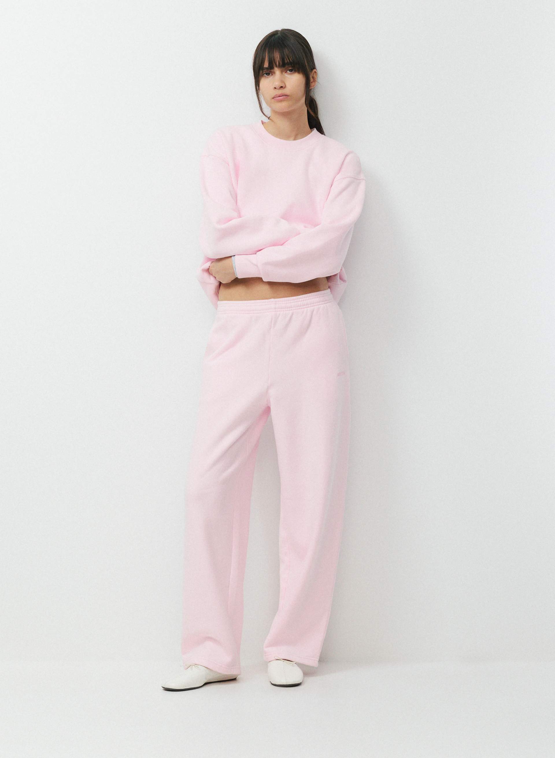 COZY SWEATFLEECE BOYFRIEND BARREL SWEATPANT | Aritzia