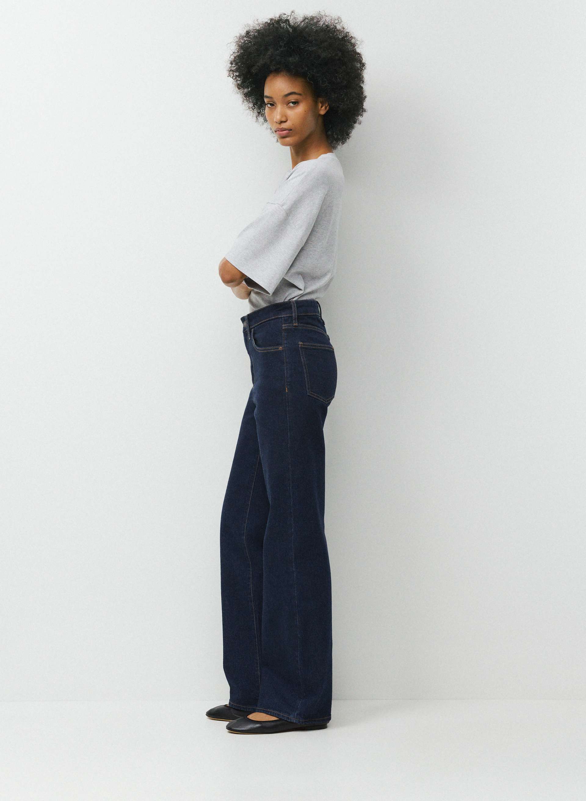 REMY HI-RISE WIDE JEAN | Aritzia