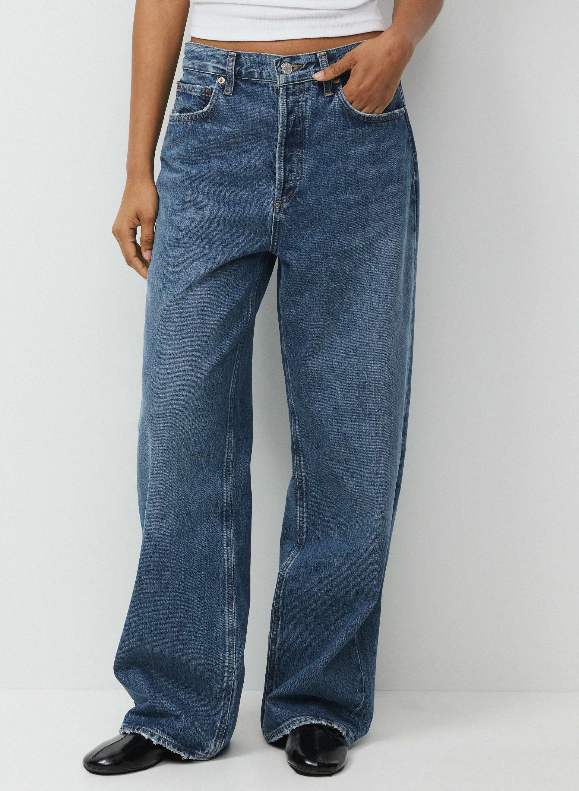 LOW SLUNG BAGGY JEAN | Aritzia