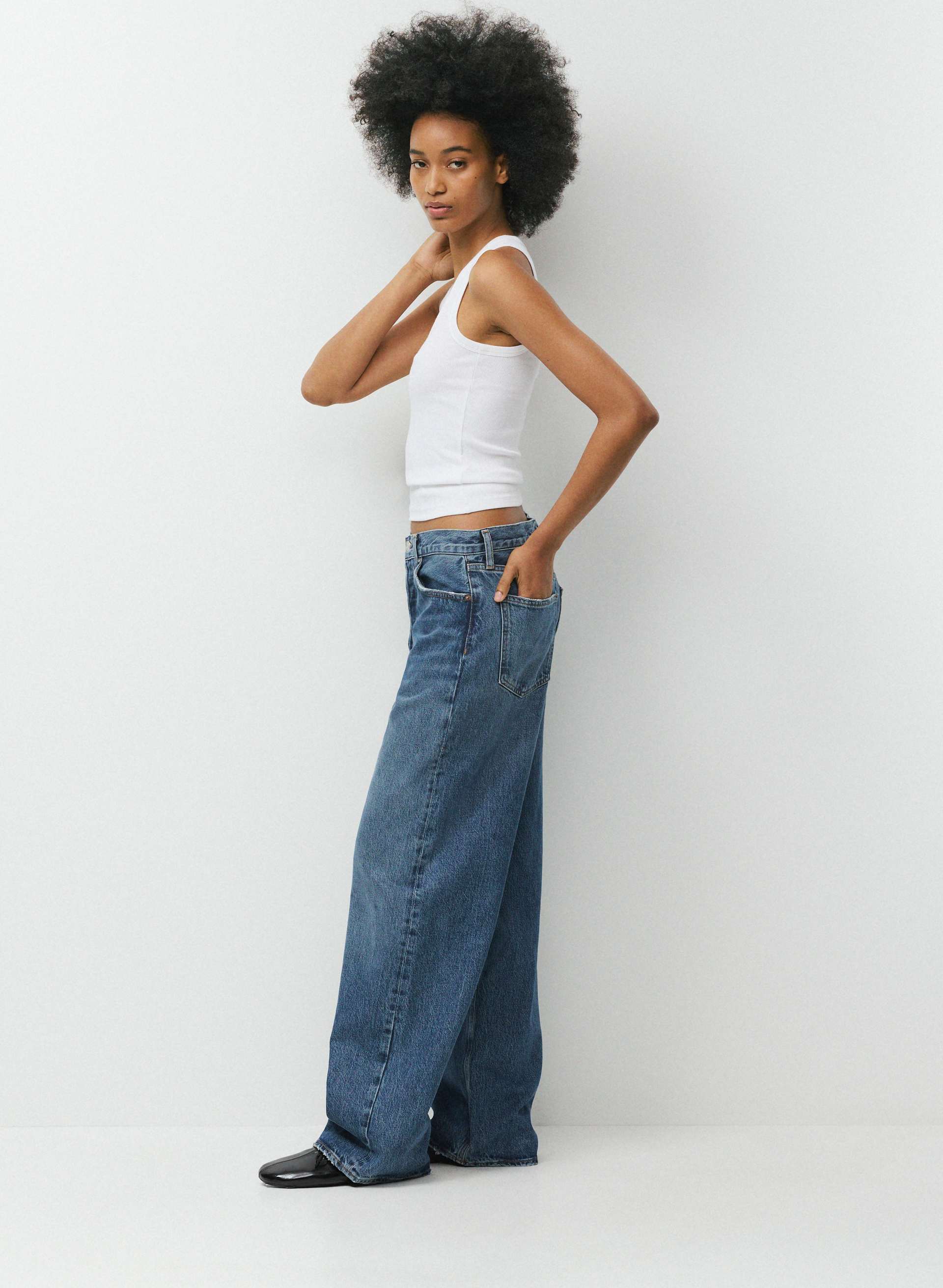LOW SLUNG BAGGY JEAN | Aritzia