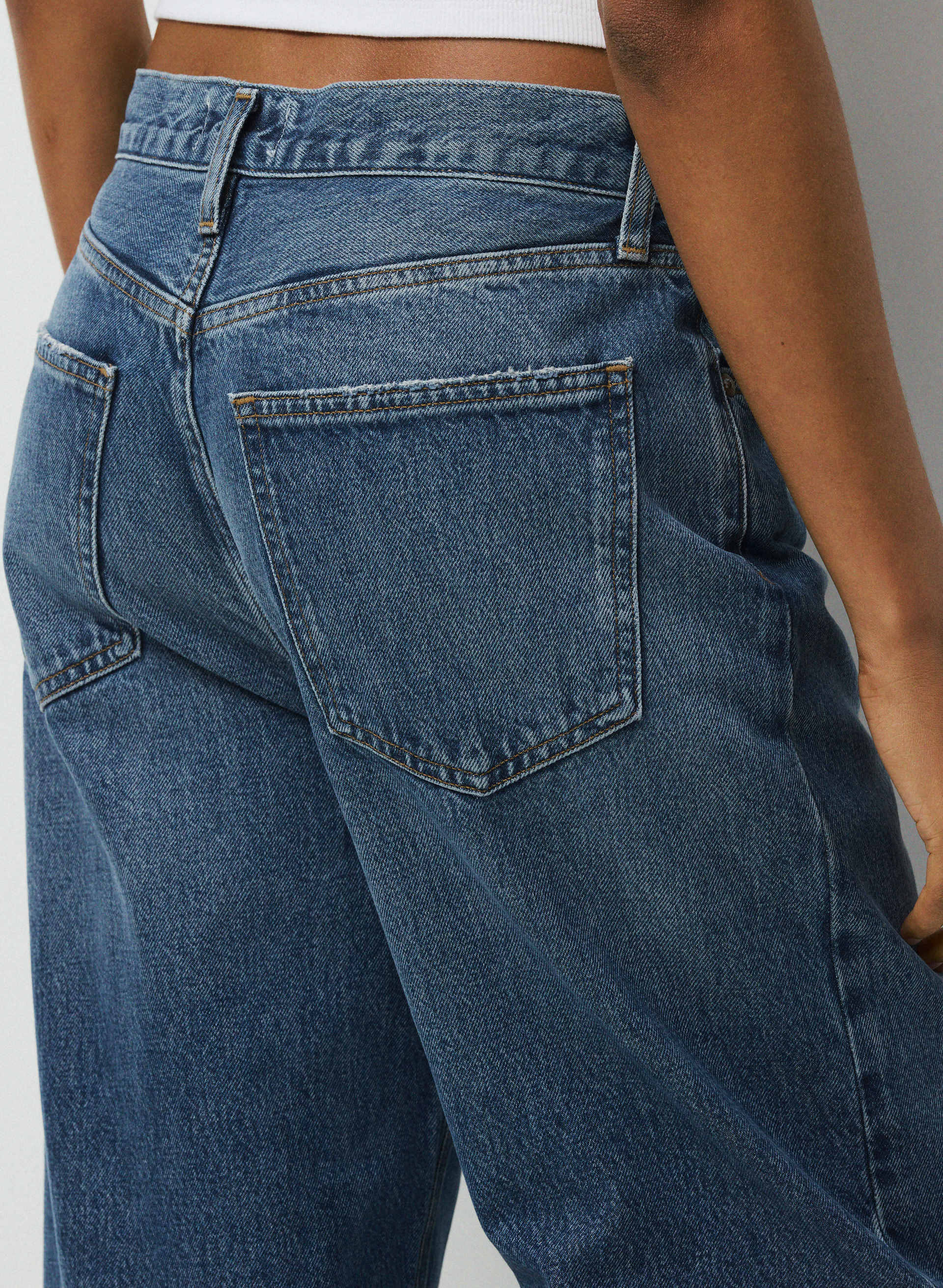LOW SLUNG BAGGY JEAN | Aritzia