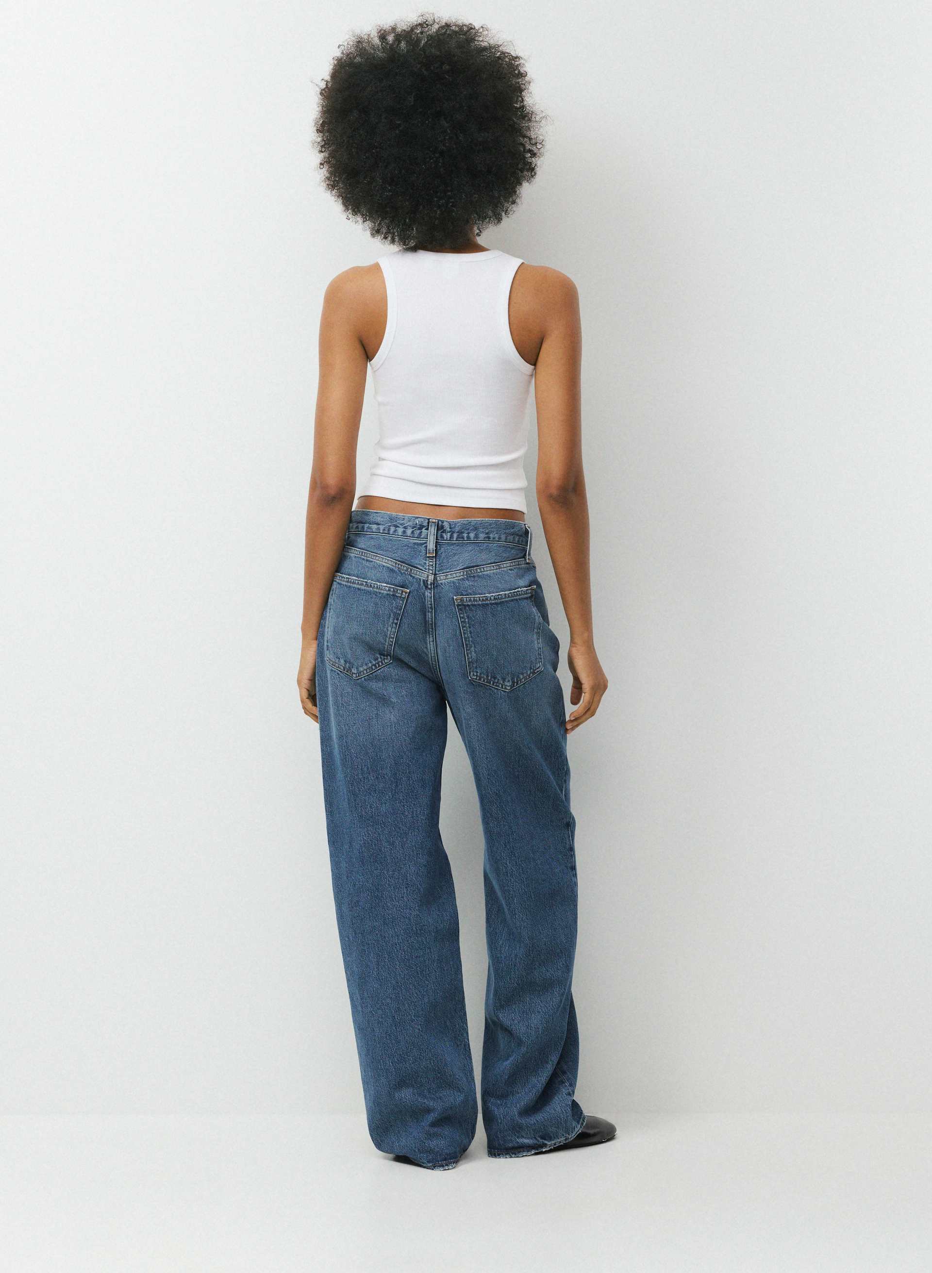LOW SLUNG BAGGY JEAN | Aritzia