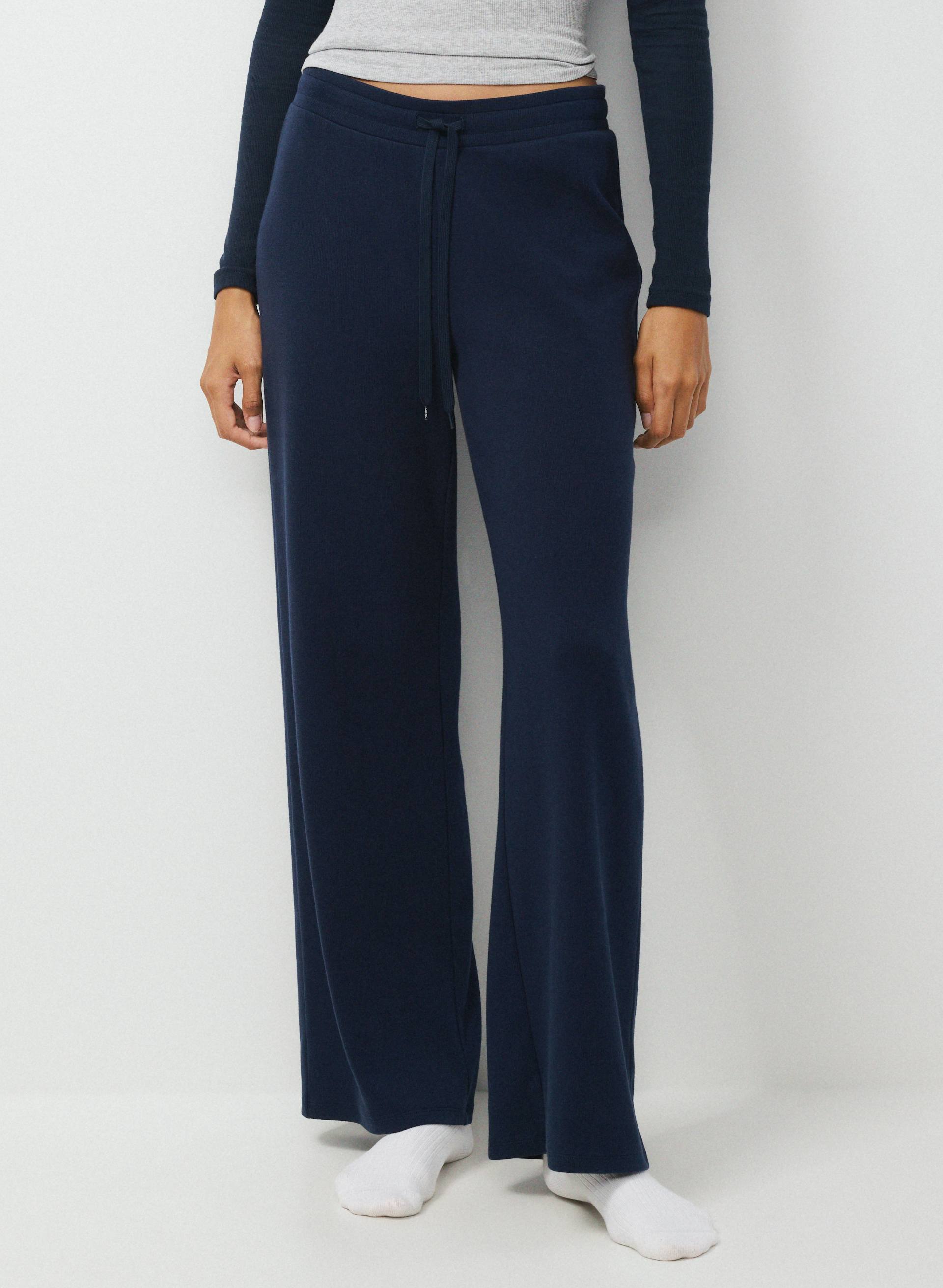 ⑥FCRB 22SS4WAYACTIVESTRETCH RIBBED PANTS ⑥FCRB 22SS4WAYACTIVESTRETCH RIBBED PANTS Laidback Ribbed Wide Leg