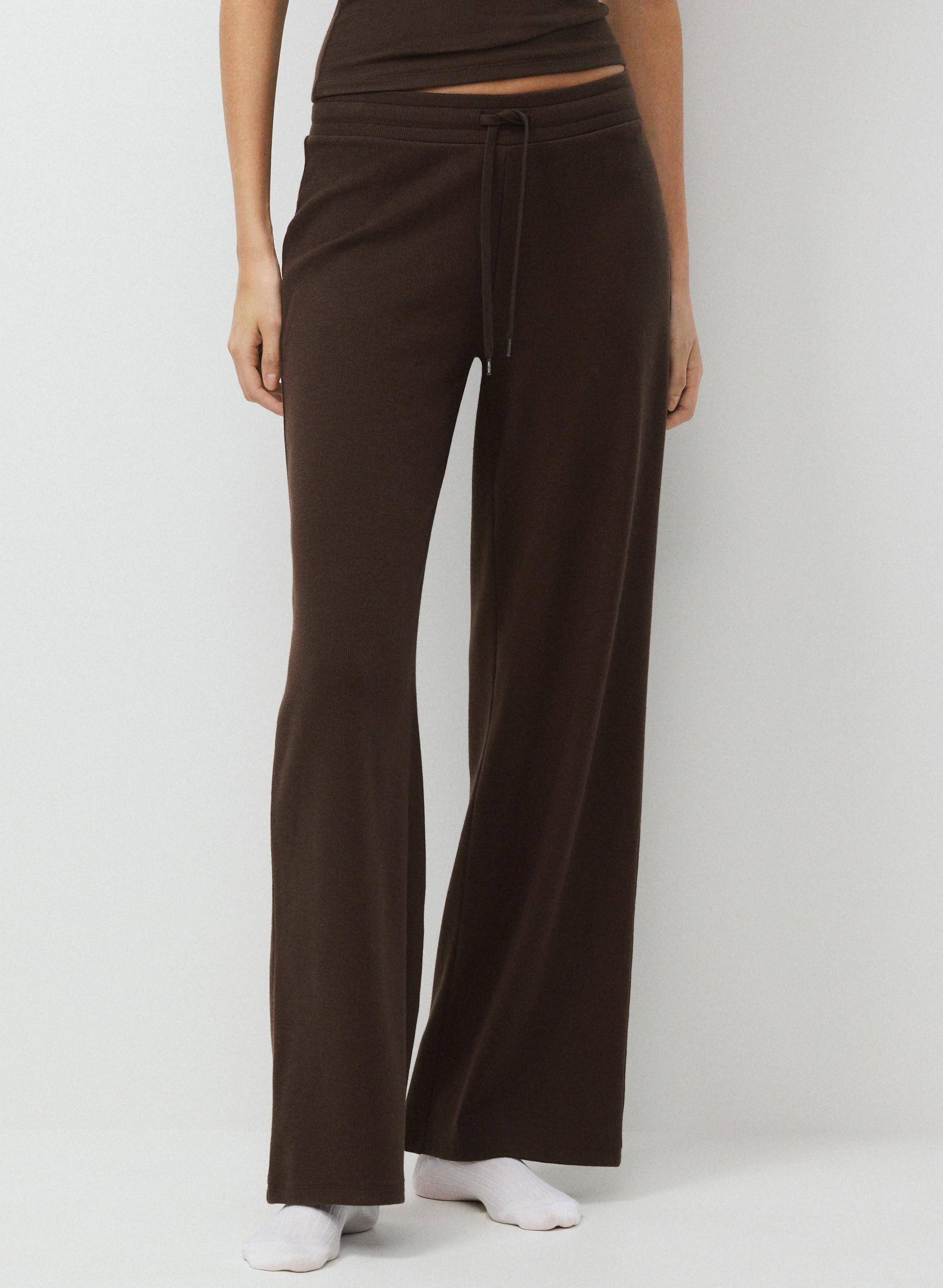 HOMESTRETCH™ RIB KICKBACK PANT | Aritzia