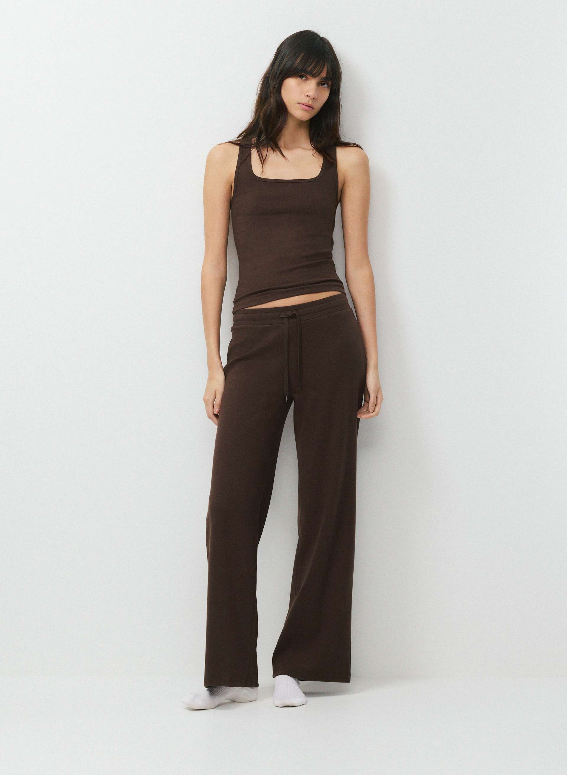 HOMESTRETCH™ RIB KICKBACK PANT | Aritzia