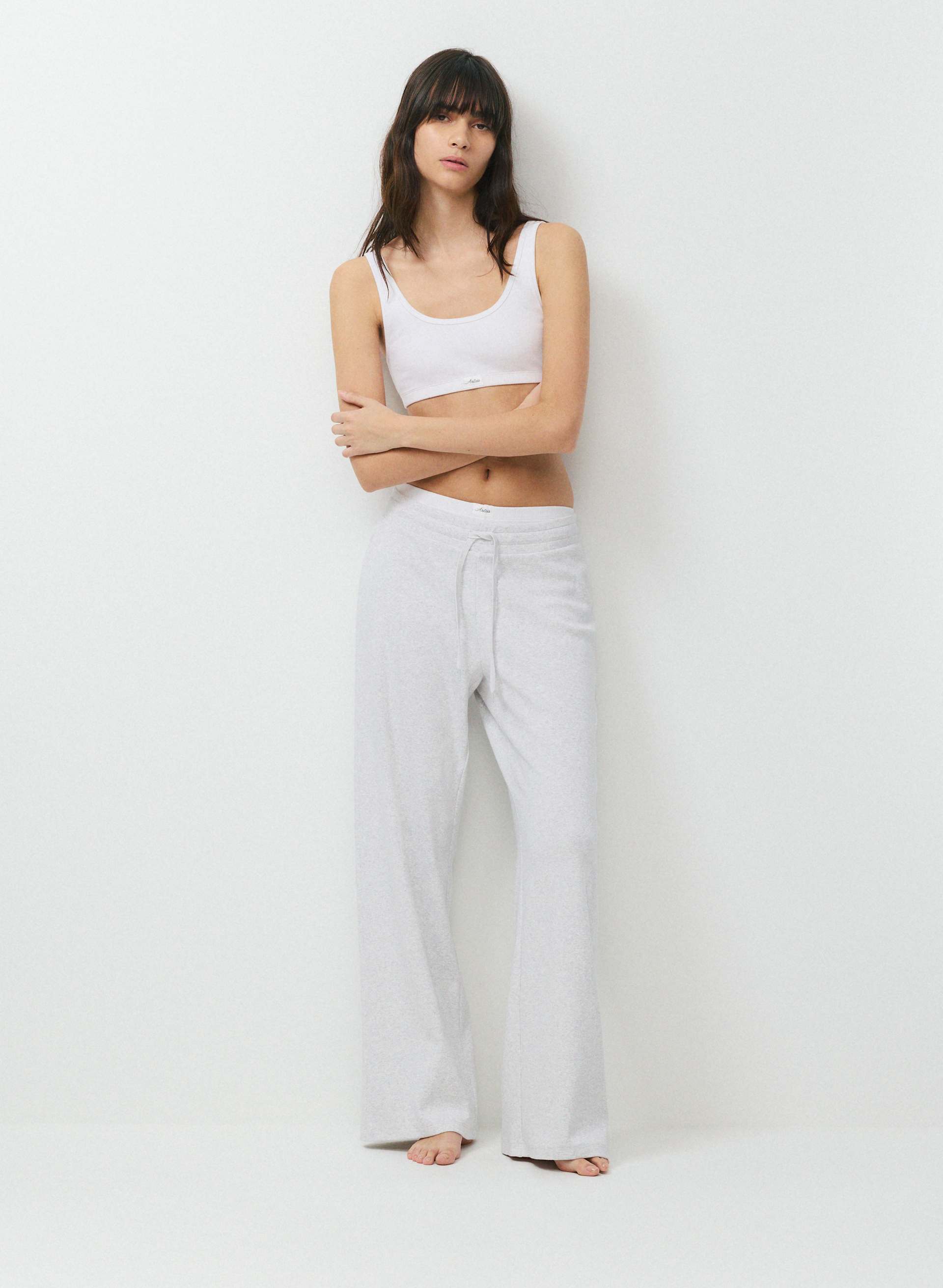 HOMESTRETCH™ RIB KICKBACK PANT | Aritzia