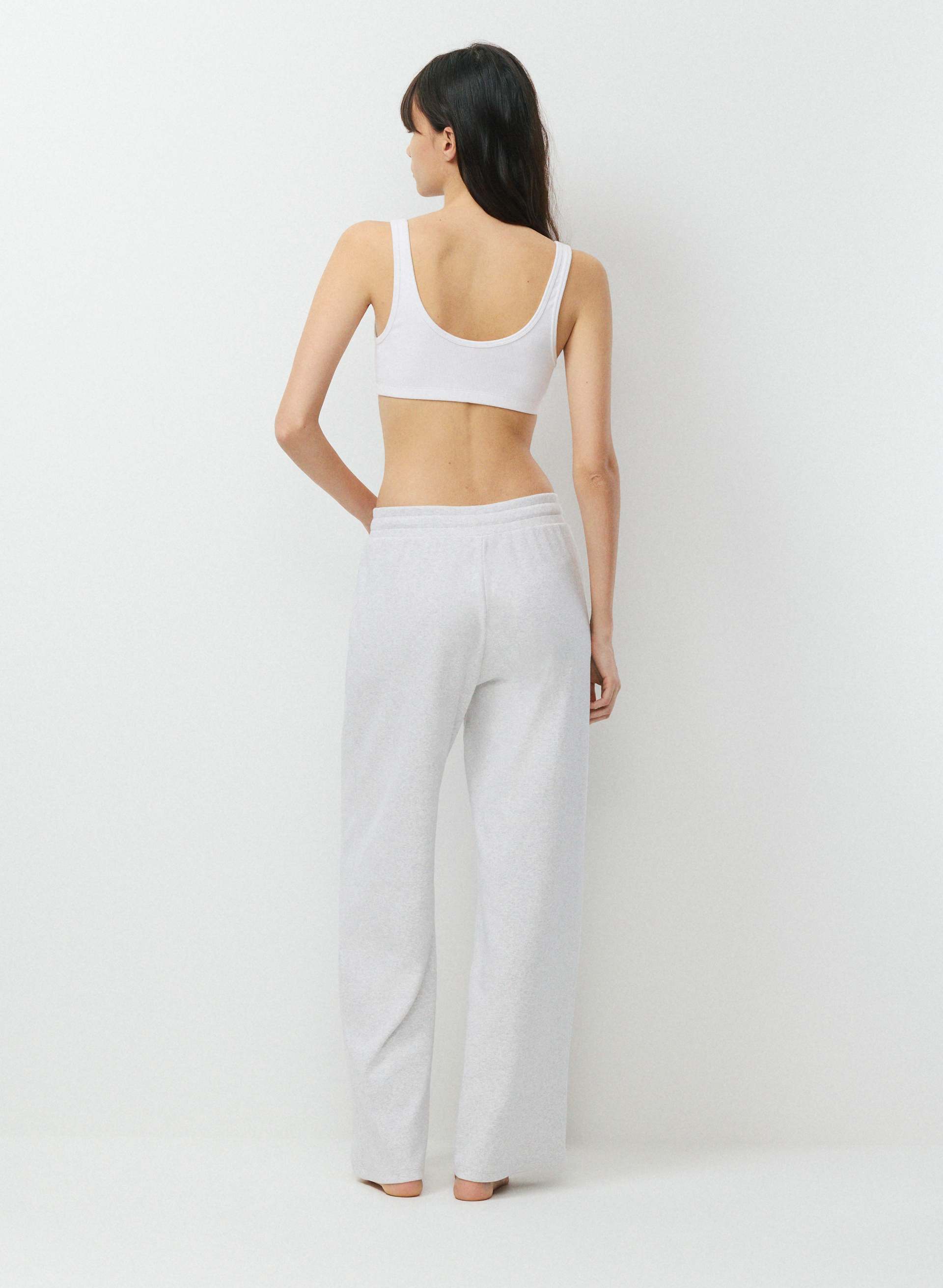 HOMESTRETCH™ RIB KICKBACK PANT | Aritzia