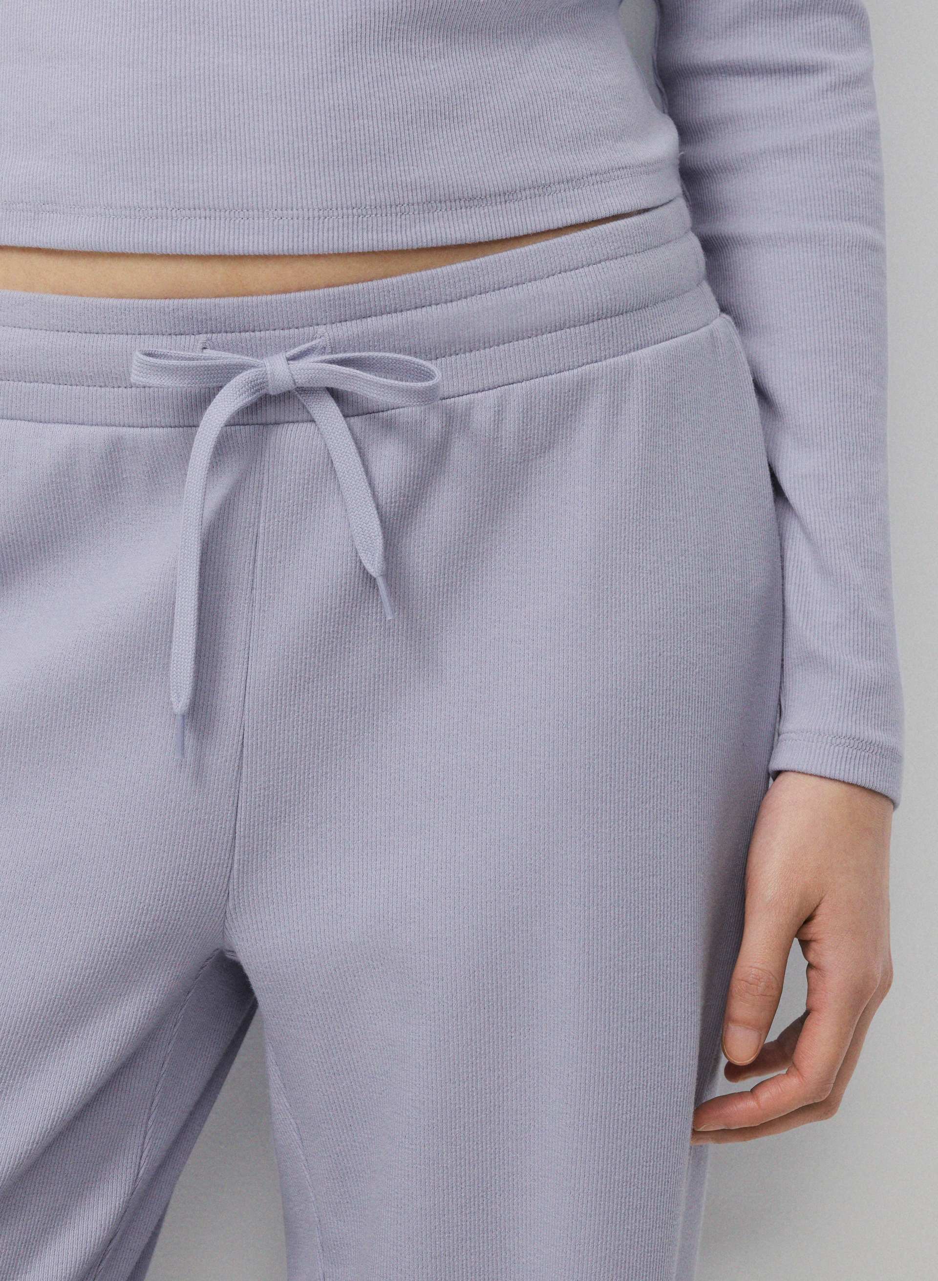 HOMESTRETCH™ RIB KICKBACK PANT | Aritzia