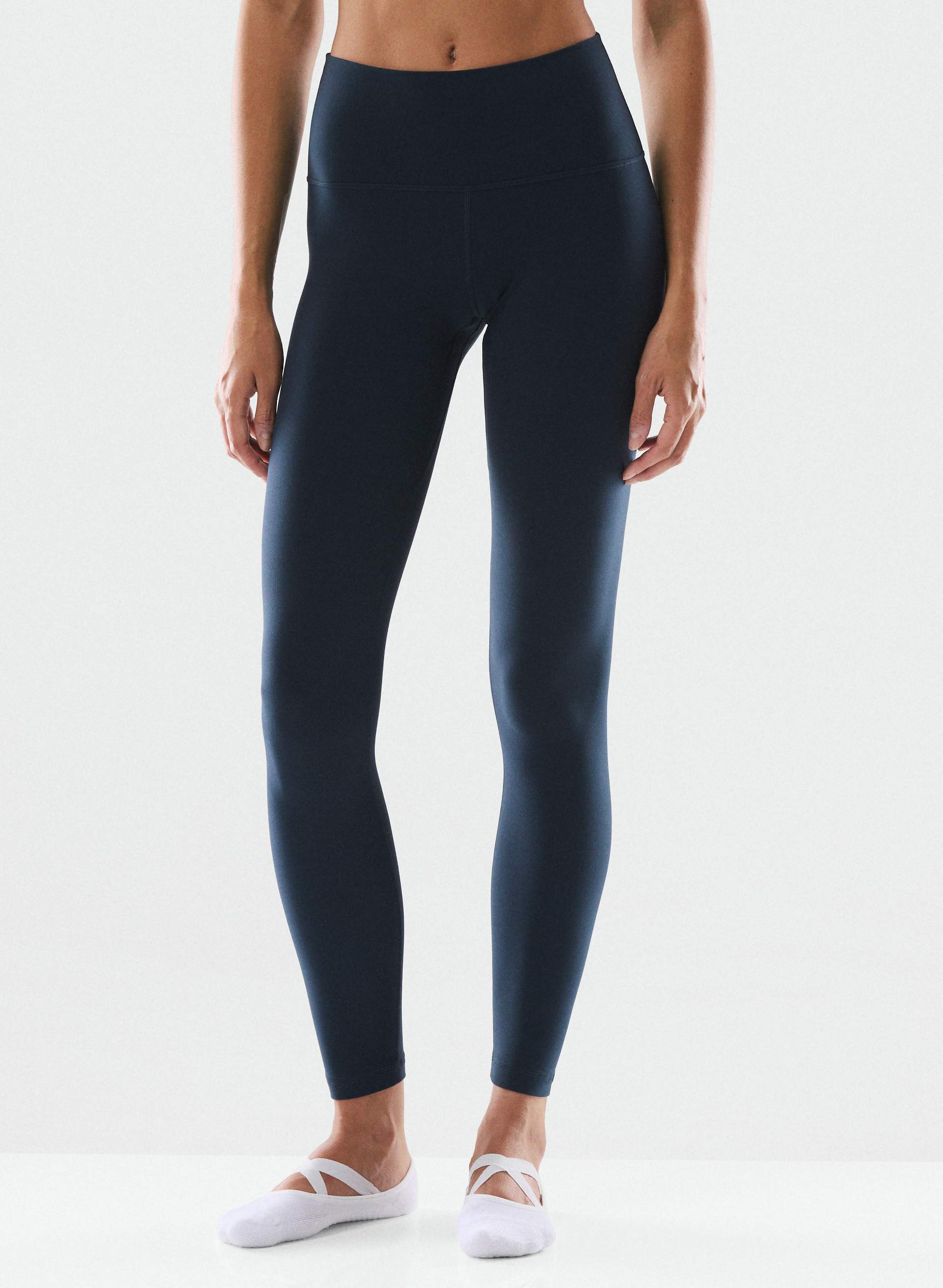 LEGGING 71 CM SCULPTANT À TAILLE HAUTE - BUTTER - Legging sculptant à taille haute en tissu qui évacue la transpiration. 