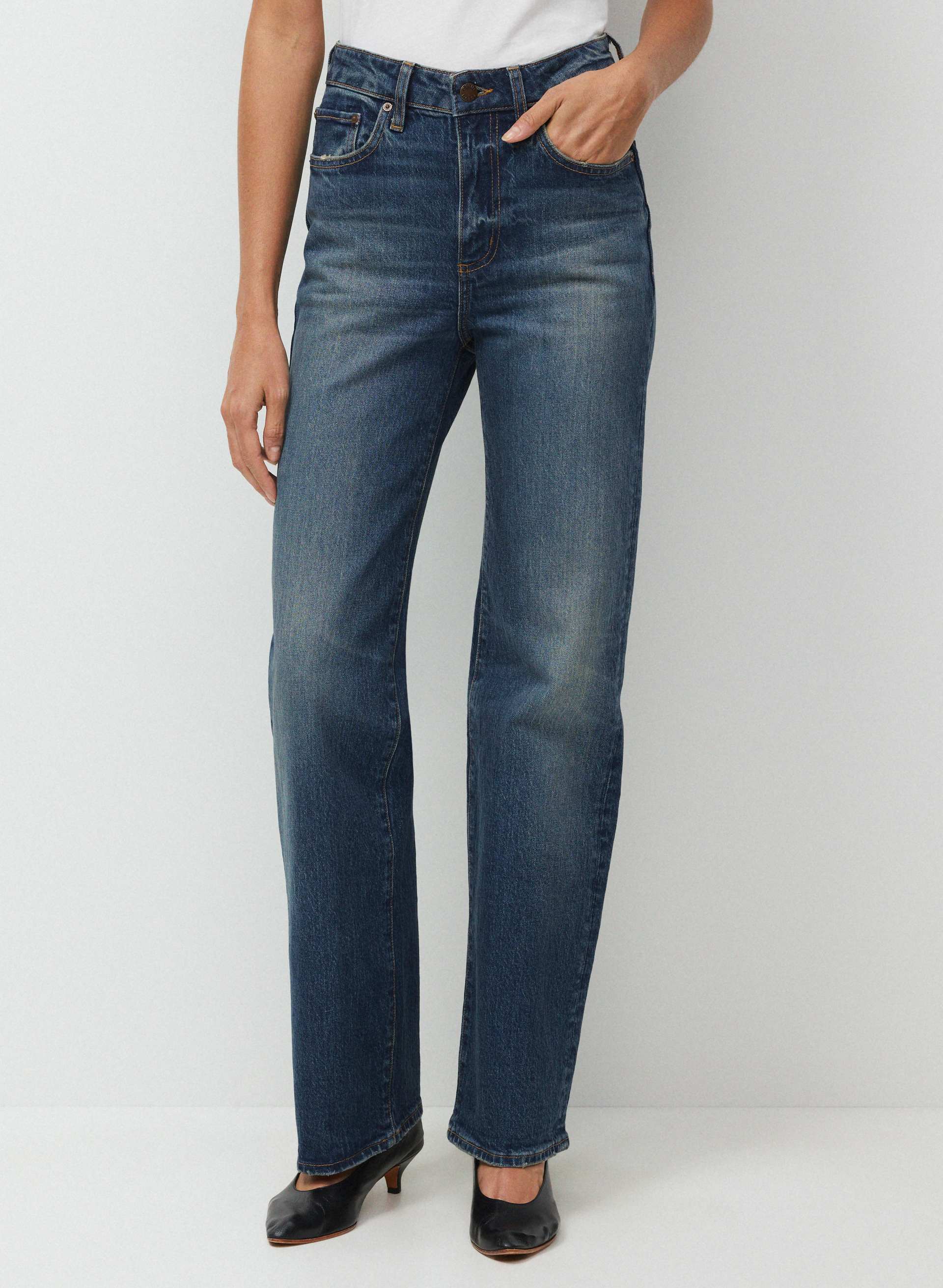 REMY HI-RISE WIDE JEAN | Aritzia