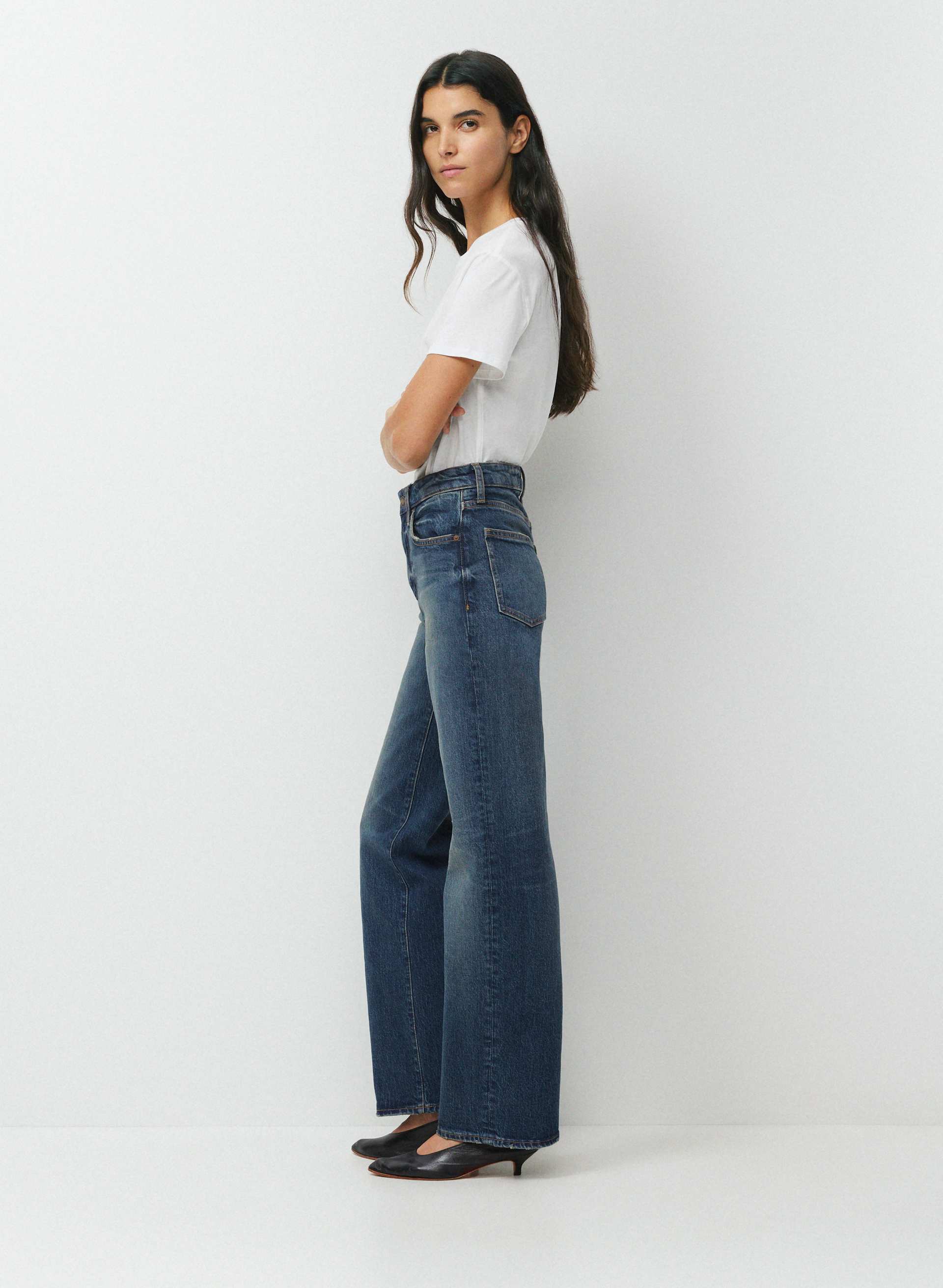 REMY HI-RISE WIDE JEAN | Aritzia