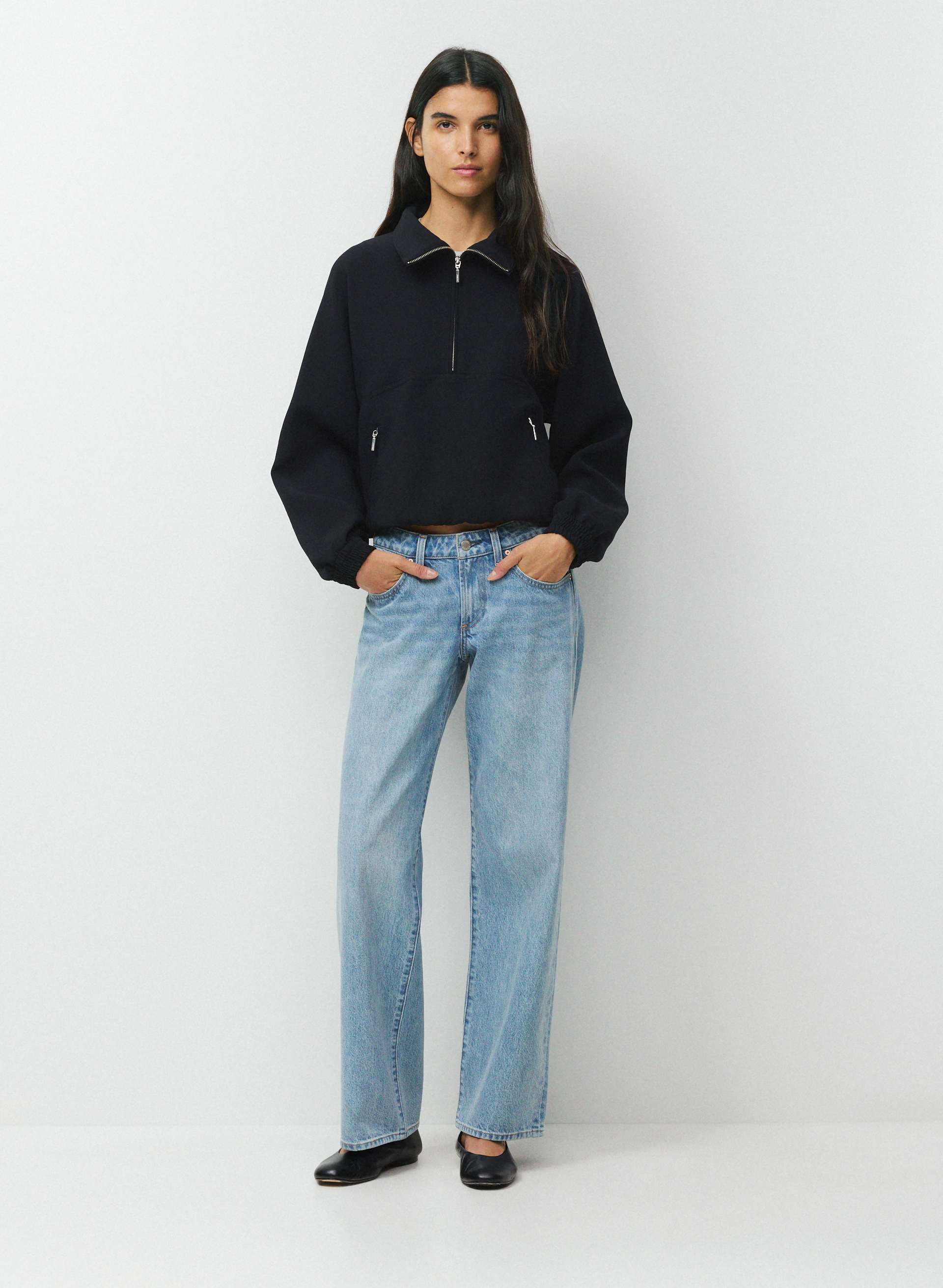 THE '90S ULTRA LO-RISE BAGGY JEAN | Aritzia
