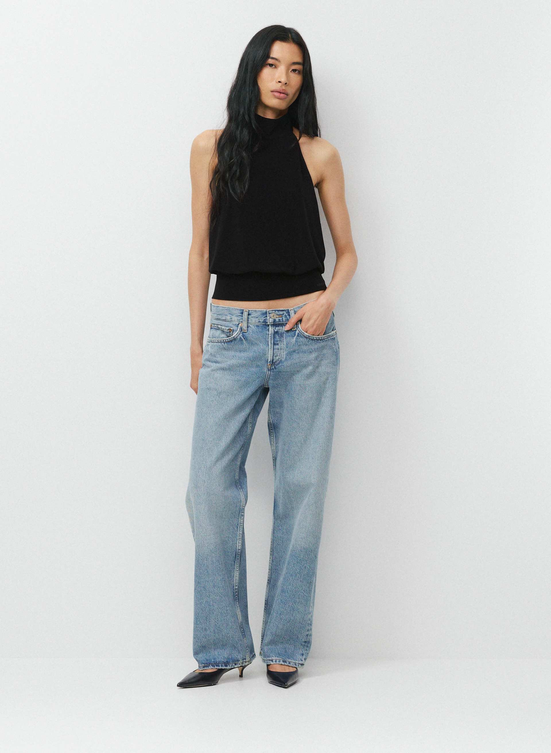 LOW RISE LOOSE JEAN | Aritzia