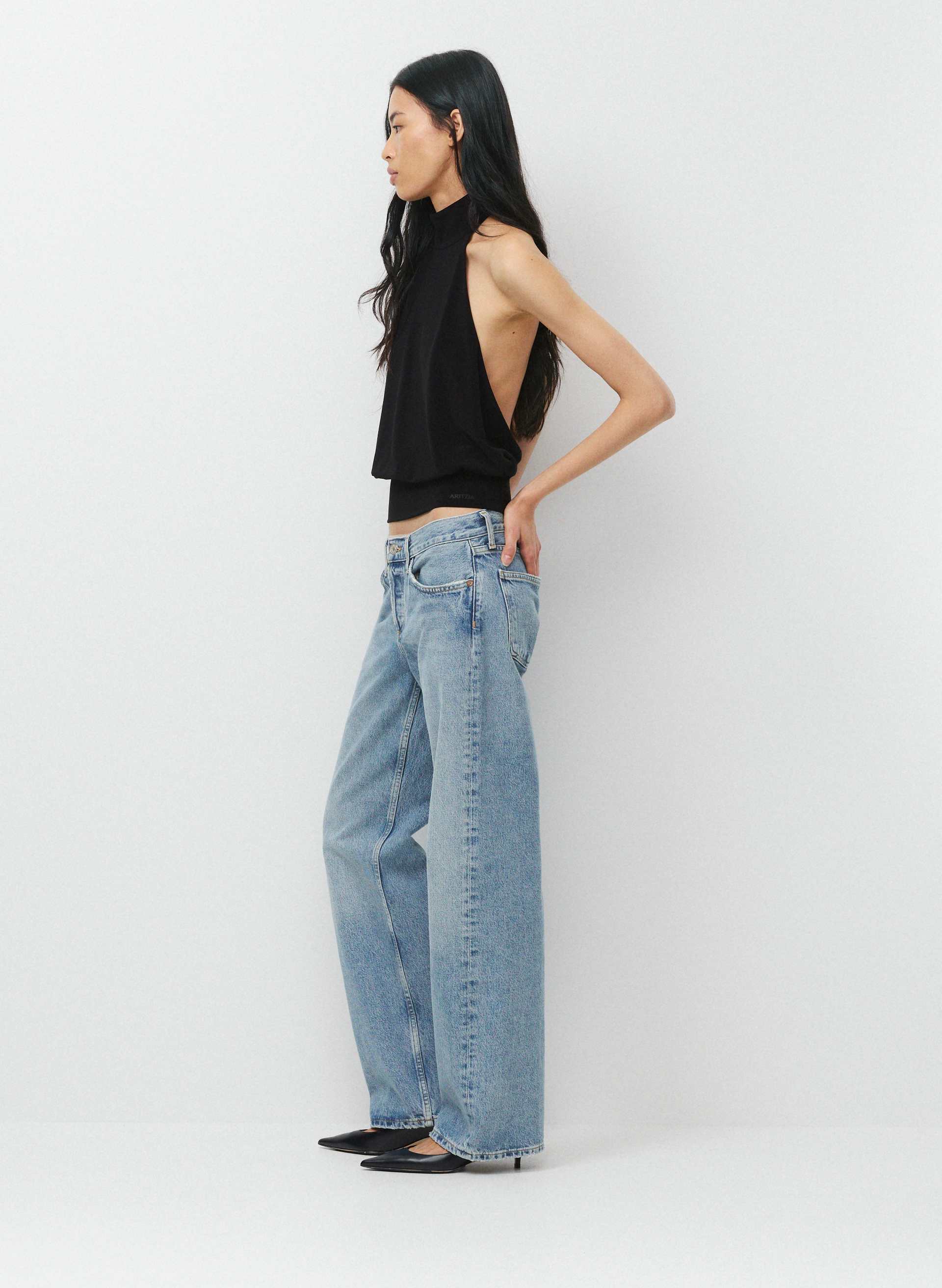 LOW RISE LOOSE JEAN | Aritzia