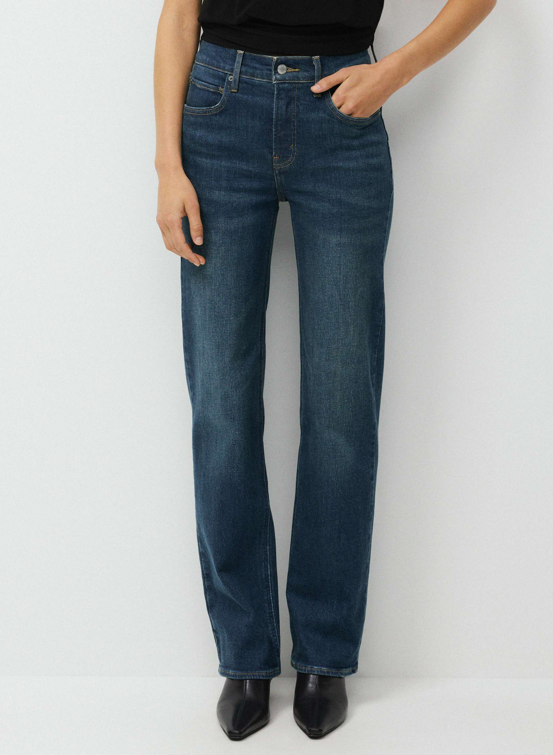 THE ‘90S SNATCHED HI-RISE STRAIGHT JEAN | Aritzia