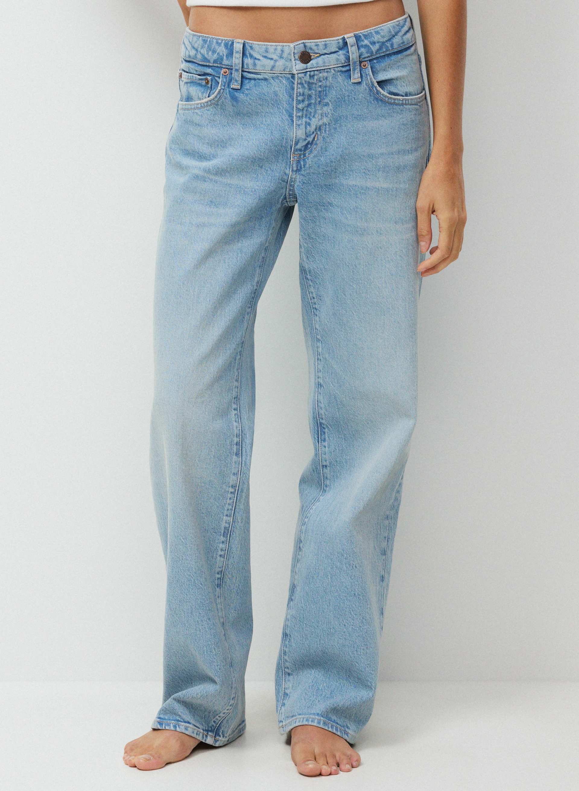 SALMA SUPER LO-RISE STRAIGHT JEAN | Aritzia
