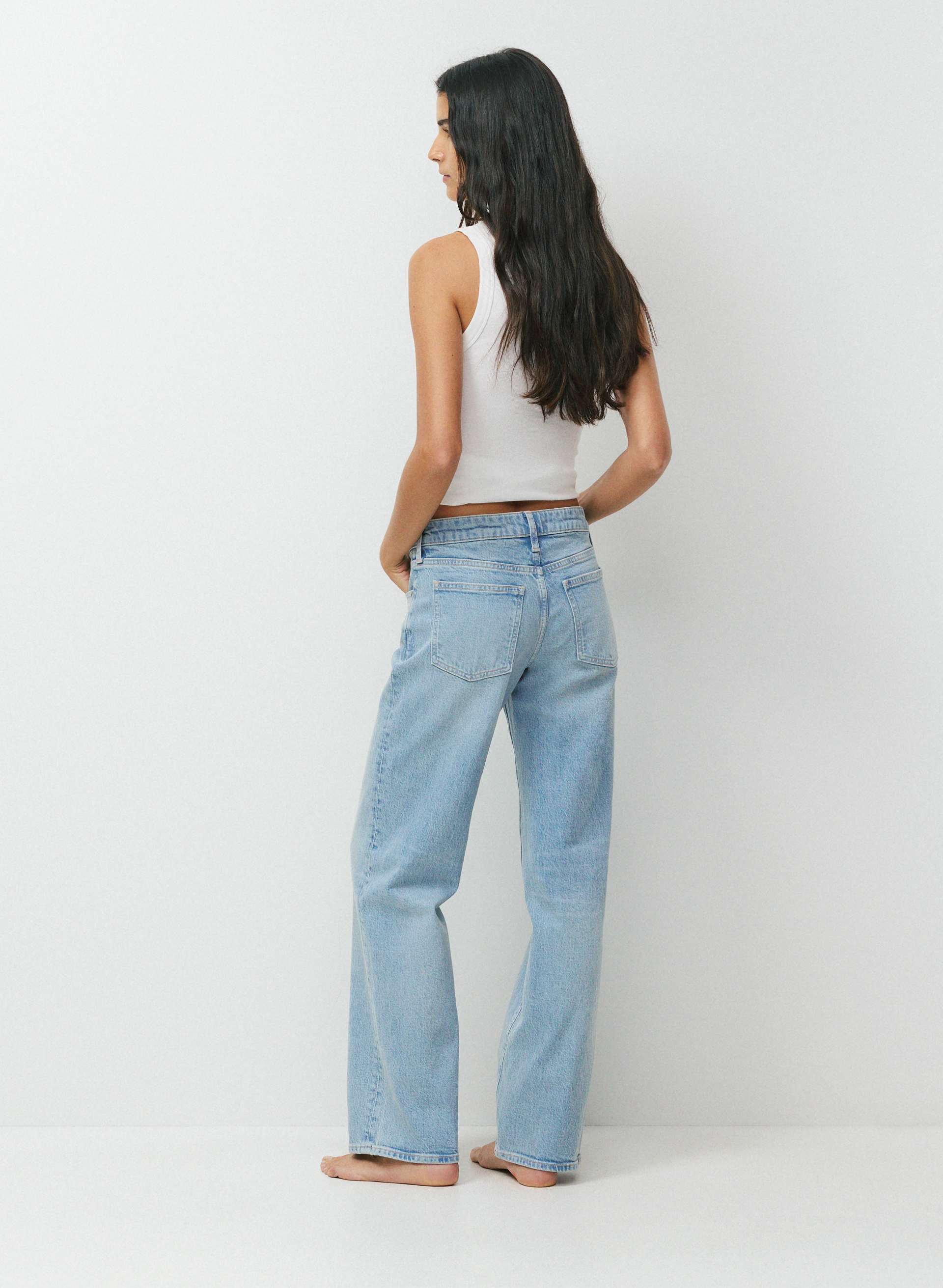 SALMA SUPER LO-RISE STRAIGHT JEAN | Aritzia