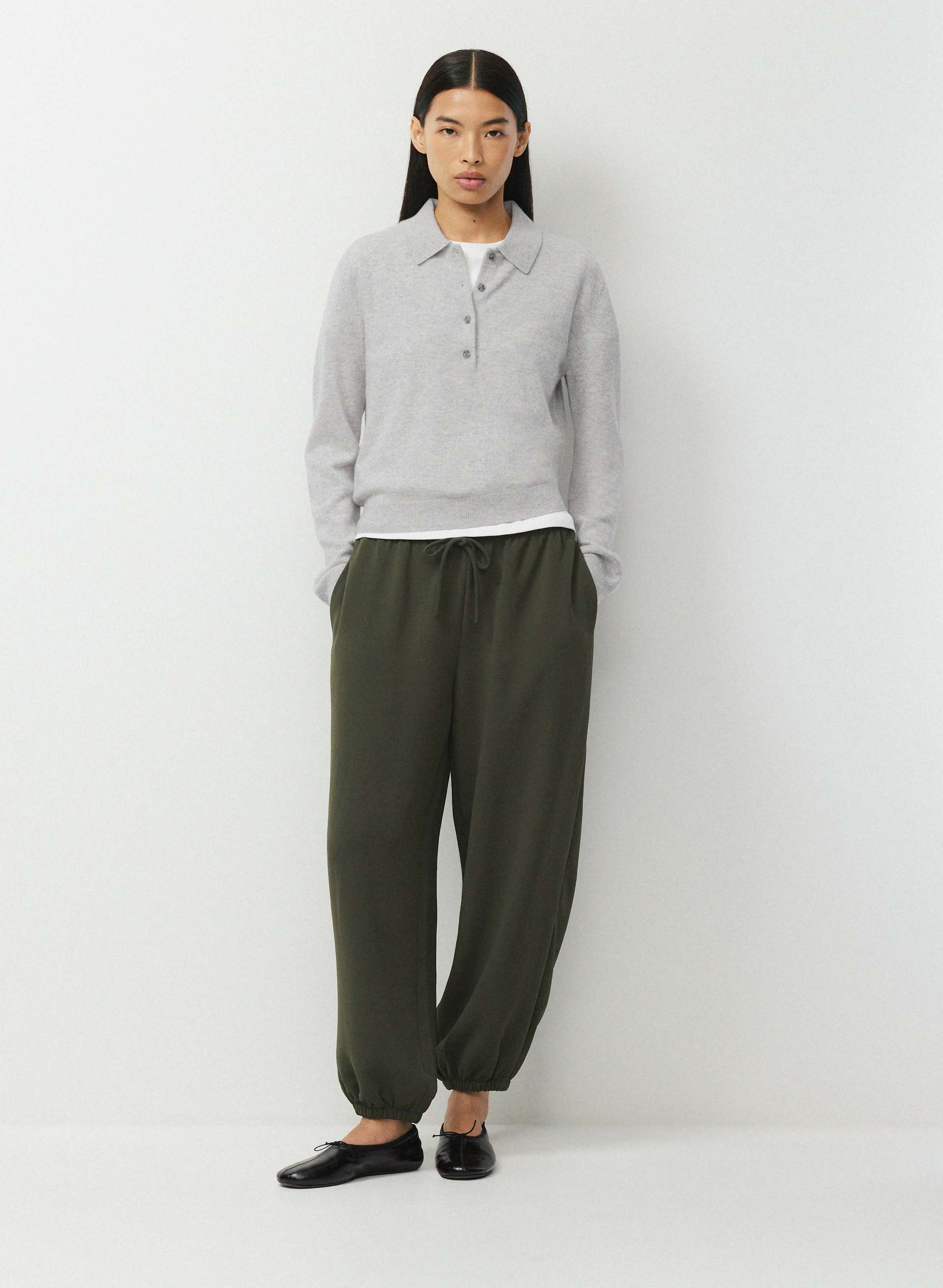 RADIUS BALLOON PANT - CREPETTE™ - Japanese crepe pull-on balloon pants. 