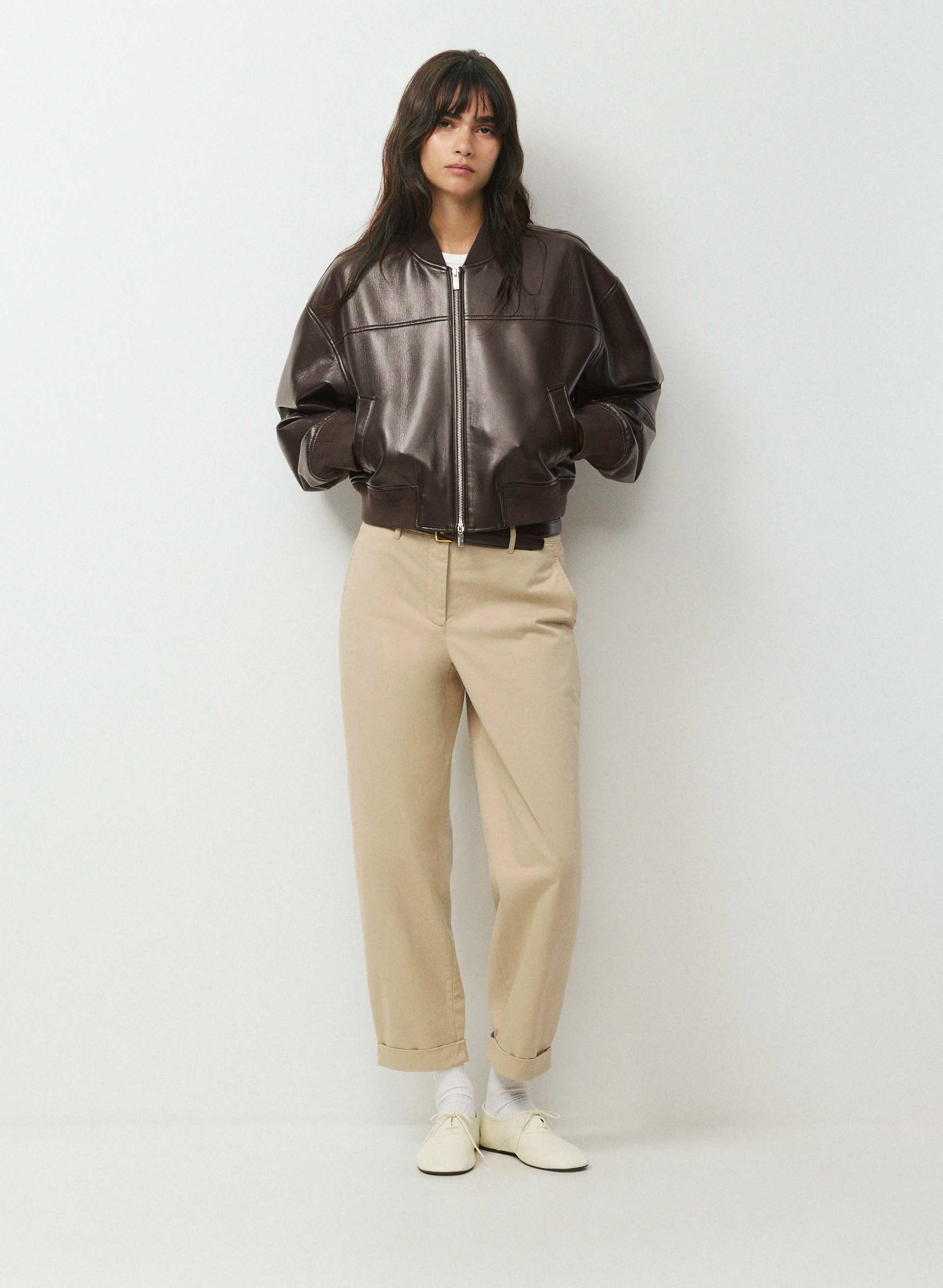 BENNINGTON PANT - CHINO - Mid-rise straight-leg chino pants. 