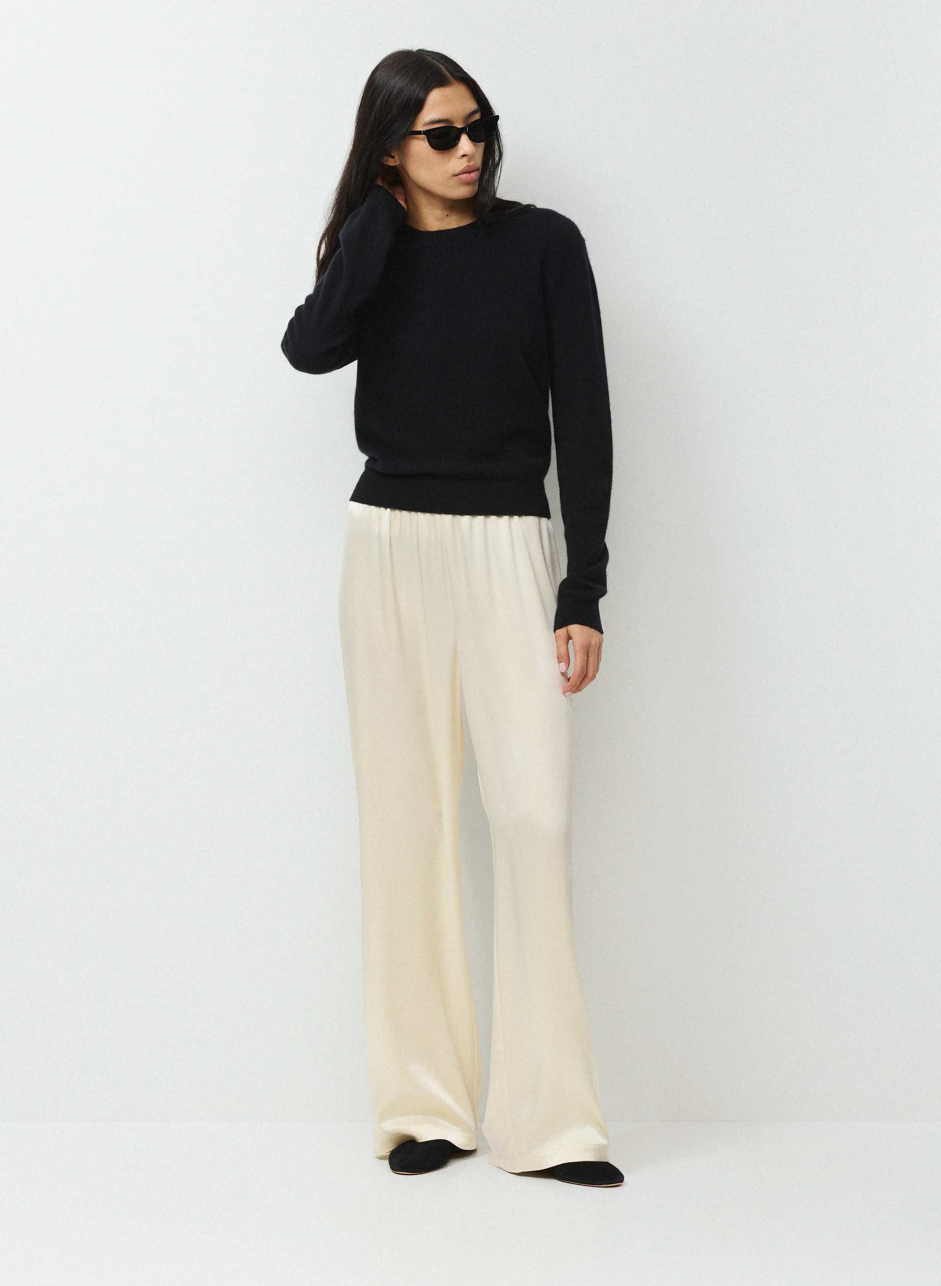 ARCHER SATIN PANT | Aritzia