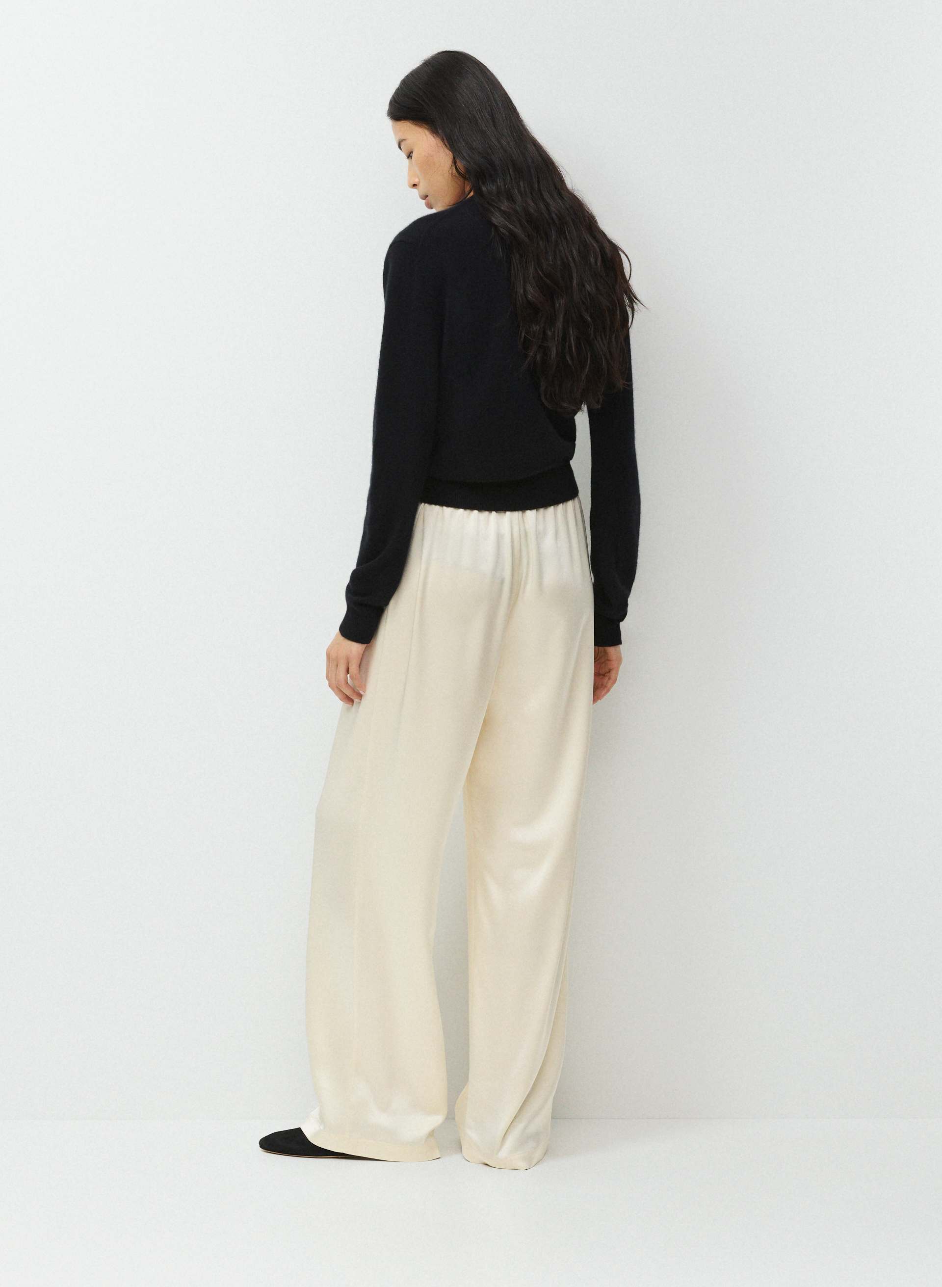 ARCHER SATIN PANT | Aritzia