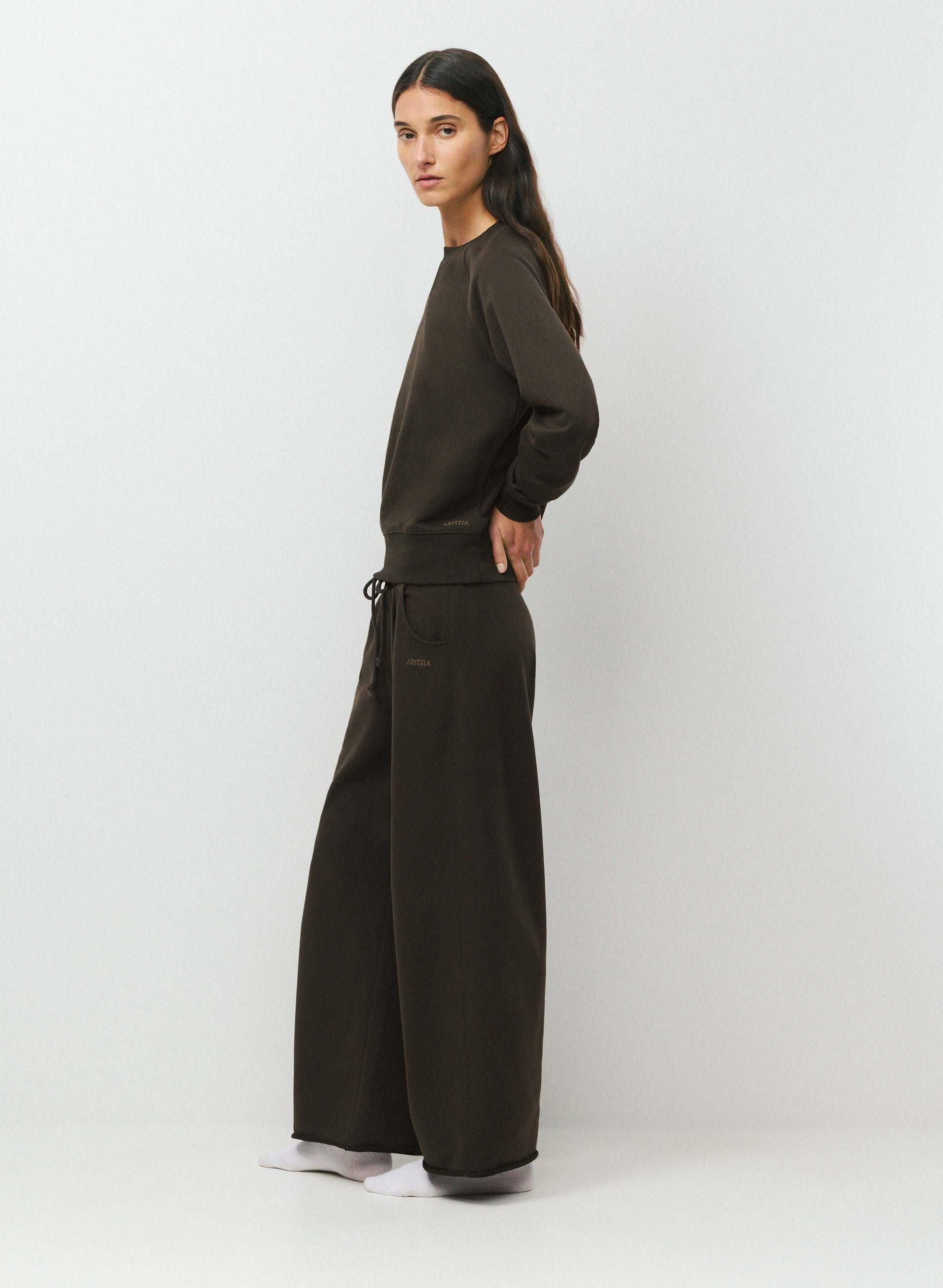 TERRY SWEATFLEECE MEGA BARREL SWEATPANT | Aritzia