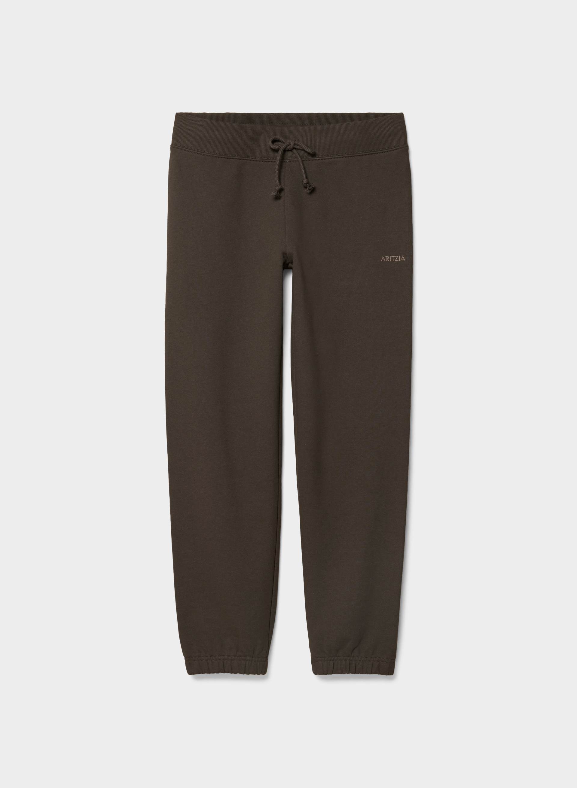 TERRY SWEATFLEECE PERFECT BANDED JOGGER | Aritzia