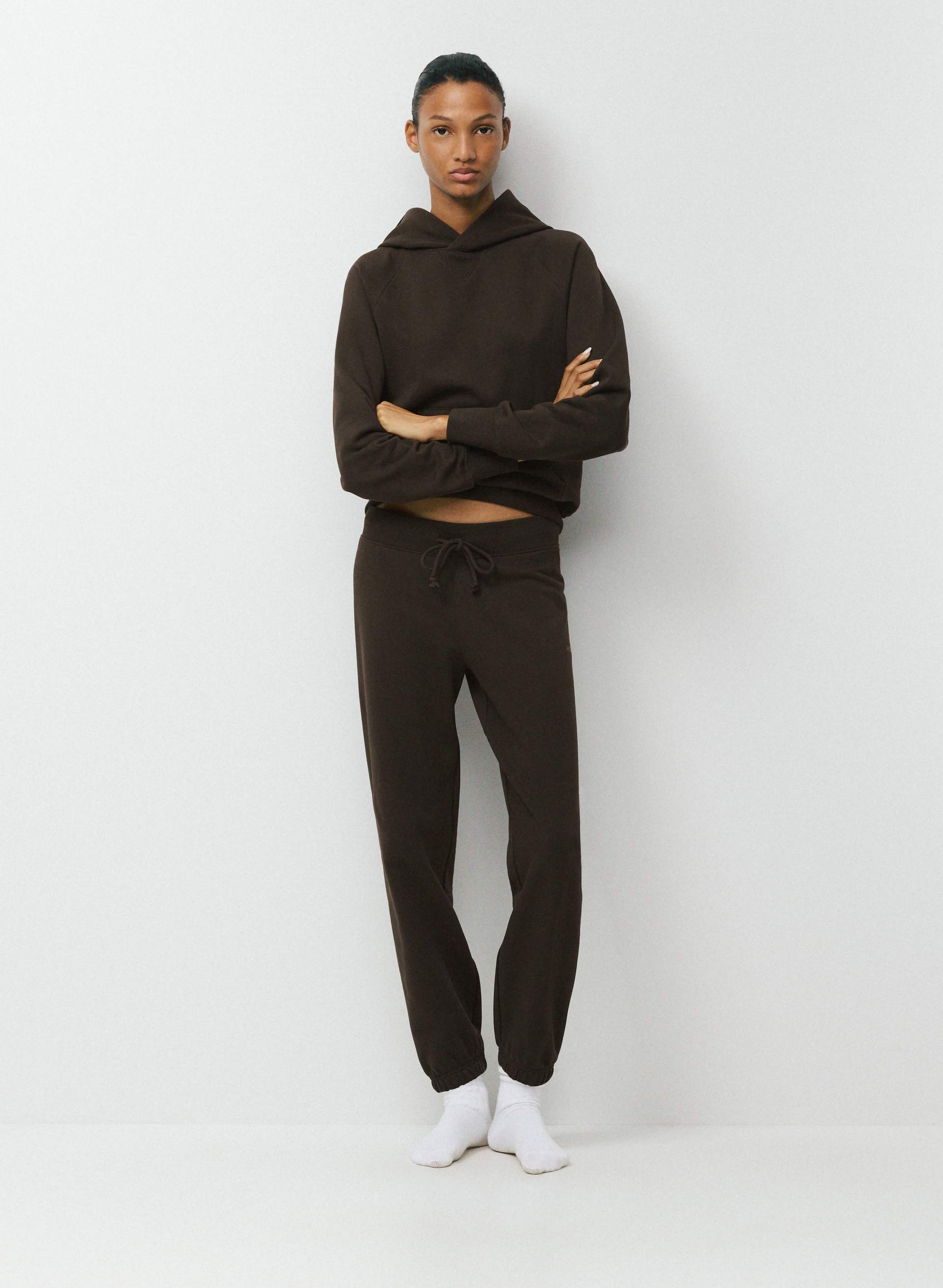TERRY SWEATFLEECE PERFECT BANDED JOGGER | Aritzia