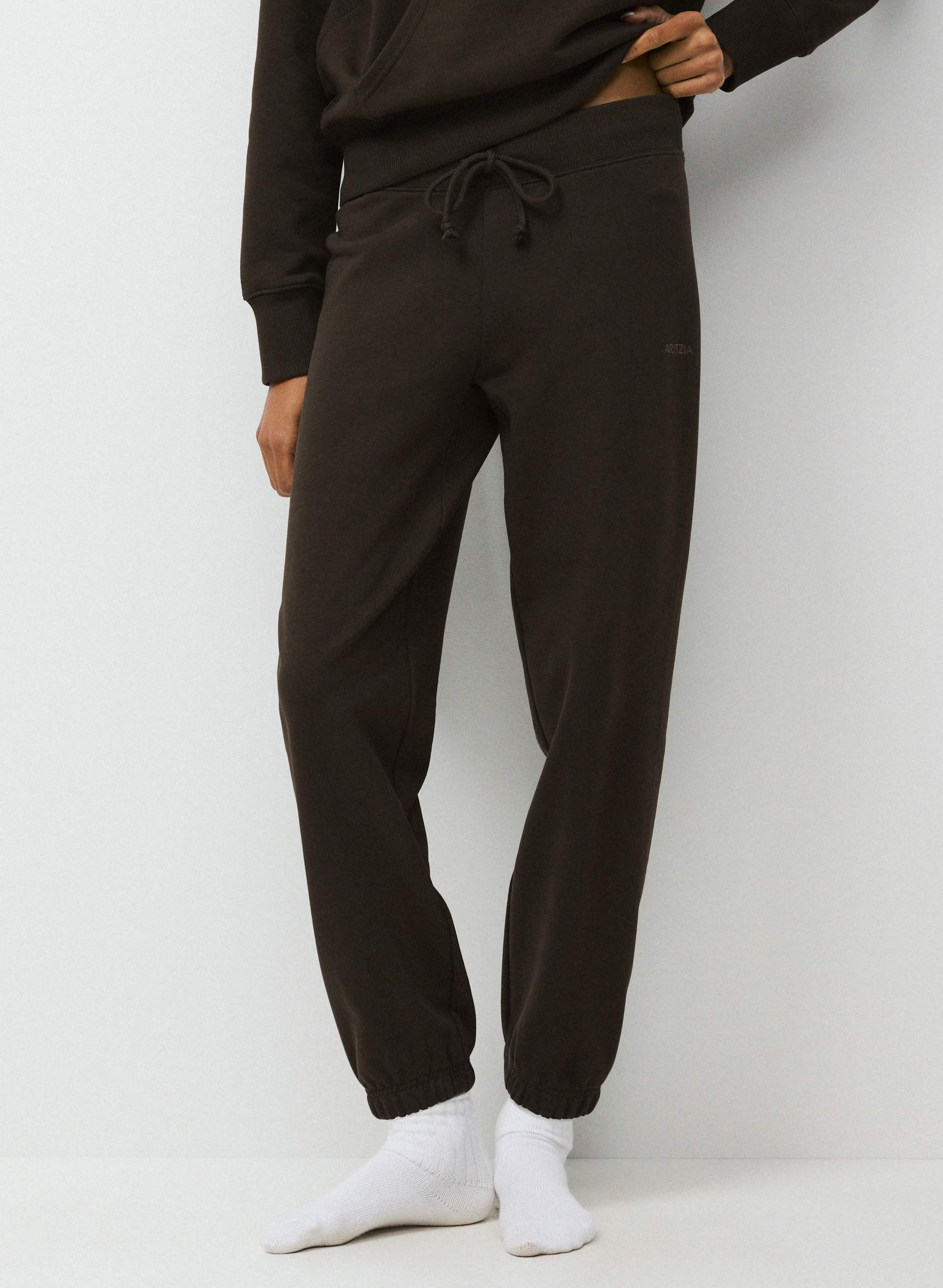 TERRY SWEATFLEECE PERFECT BANDED JOGGER | Aritzia