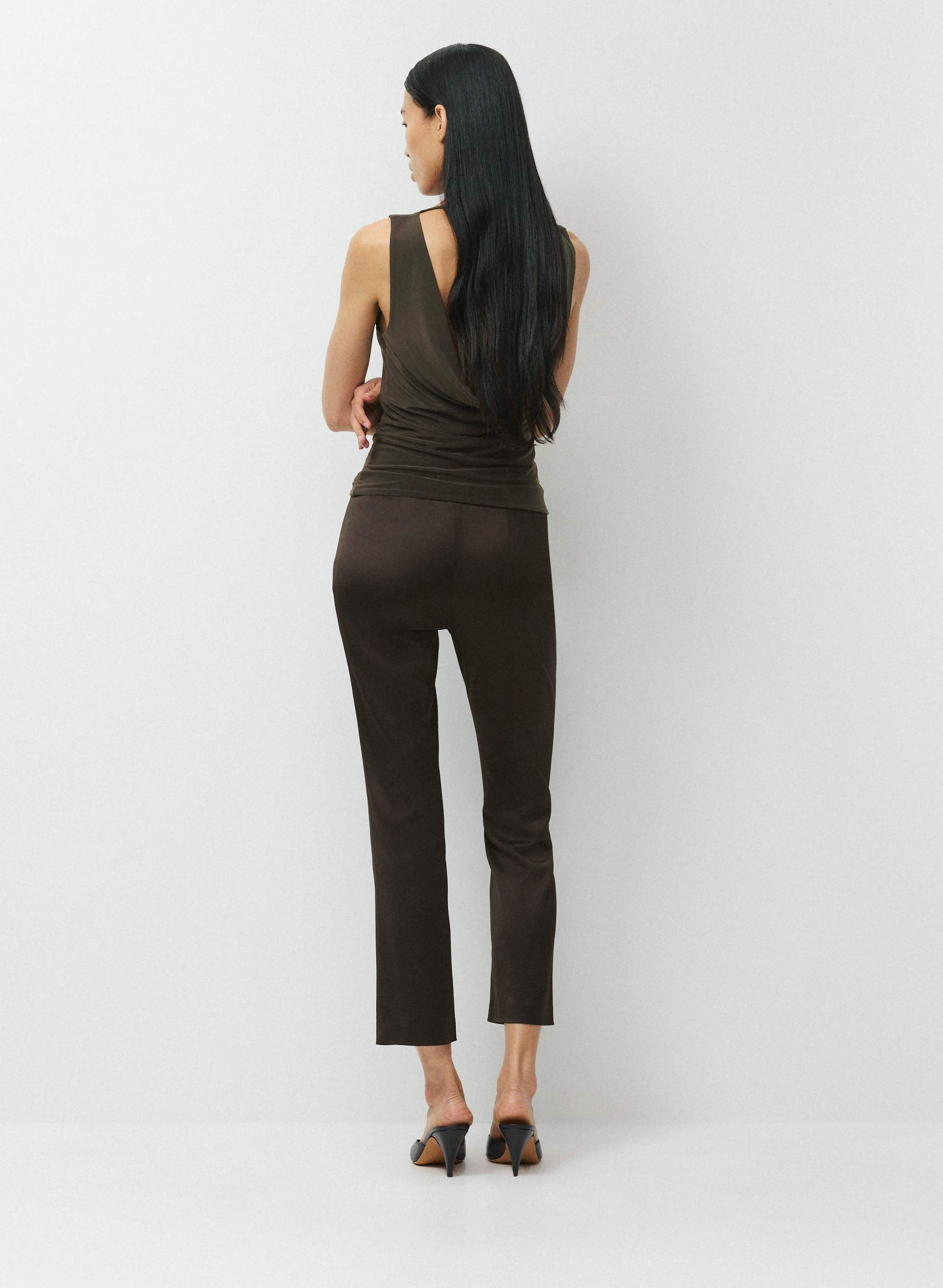 APPLAUSE SATIN PANT | Aritzia
