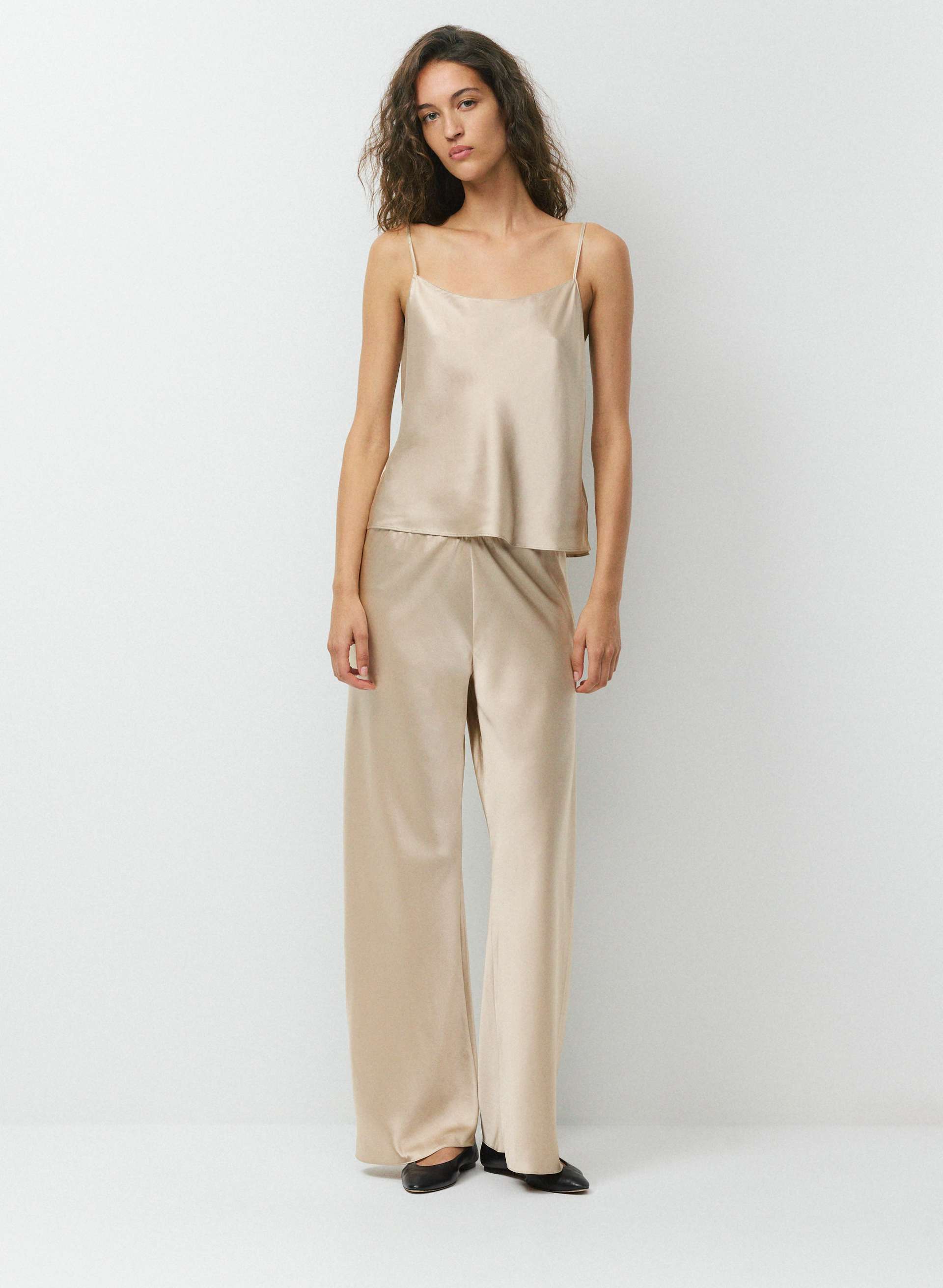 EXPRESS SILK PANT | Aritzia