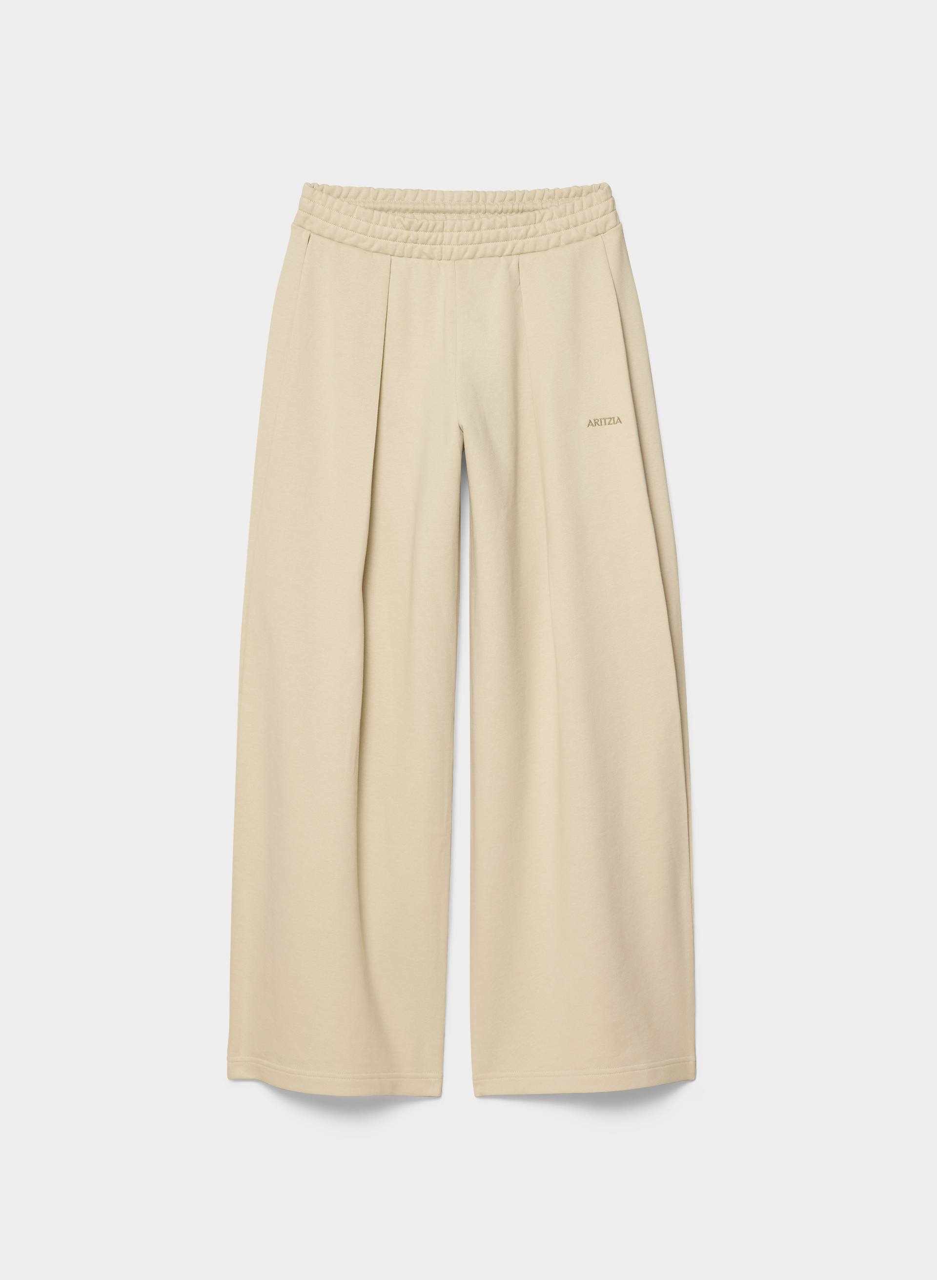 TERRY SWEATFLEECE MEGA PLEATED SWEATPANT | Aritzia